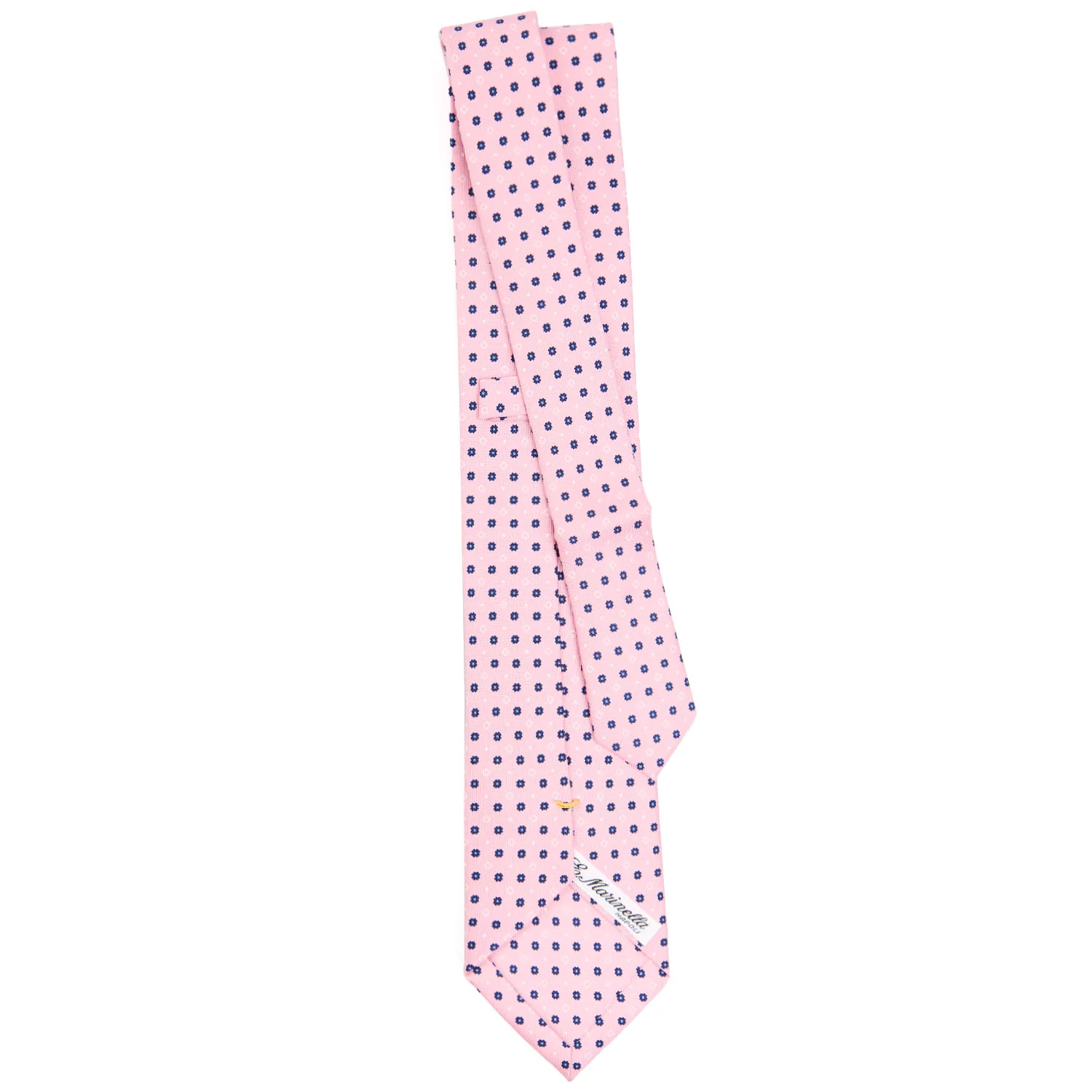PINK EXTRA LONG SARTORIAL SILK TIE - Image 3