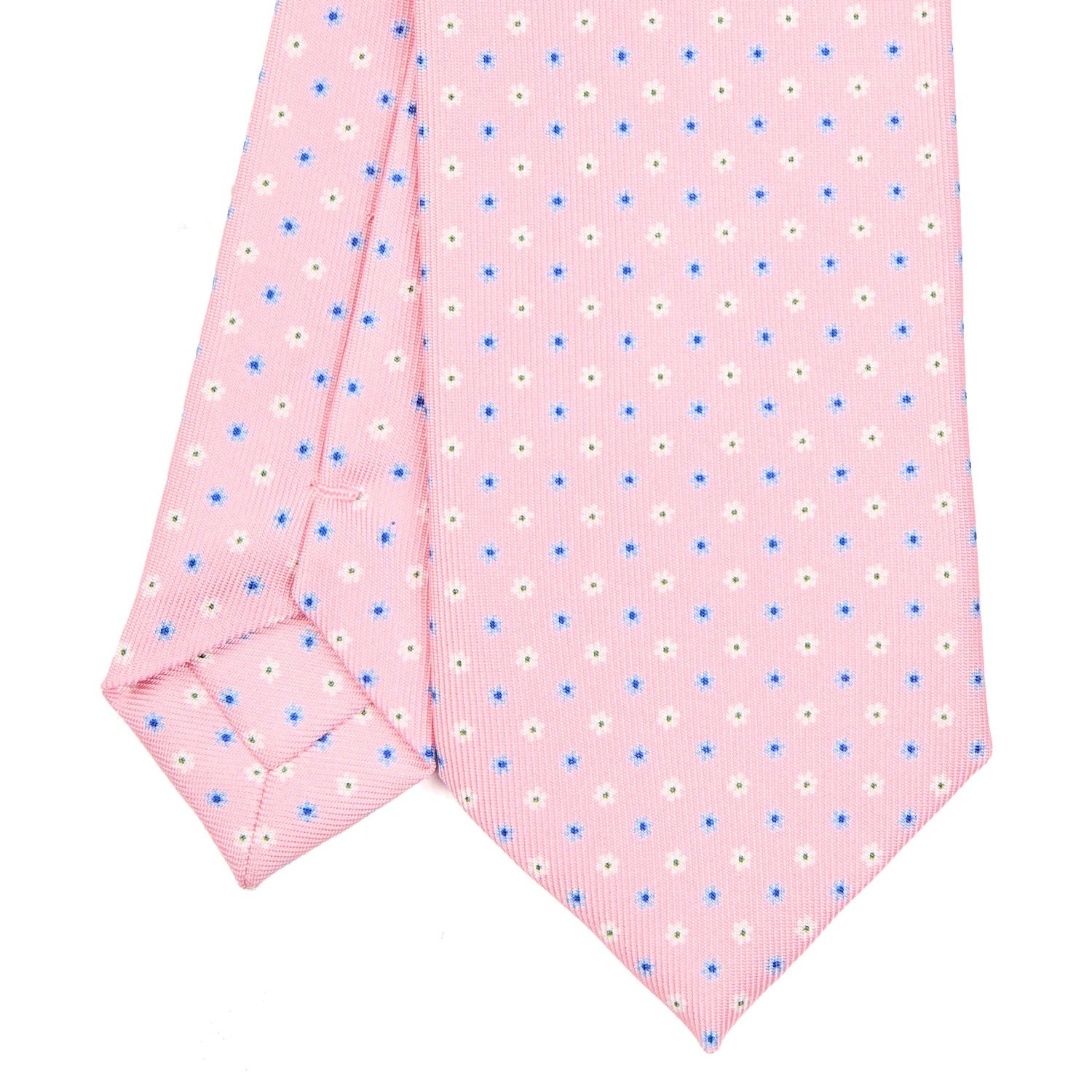PINK SARTORIAL 7 CM SILK TIE