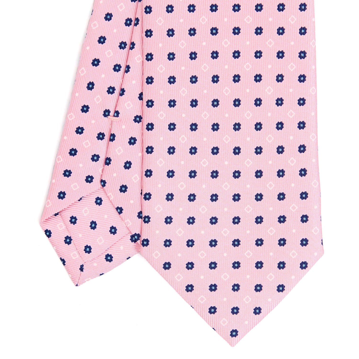 PINK SARTORIAL 7 CM SILK TIE