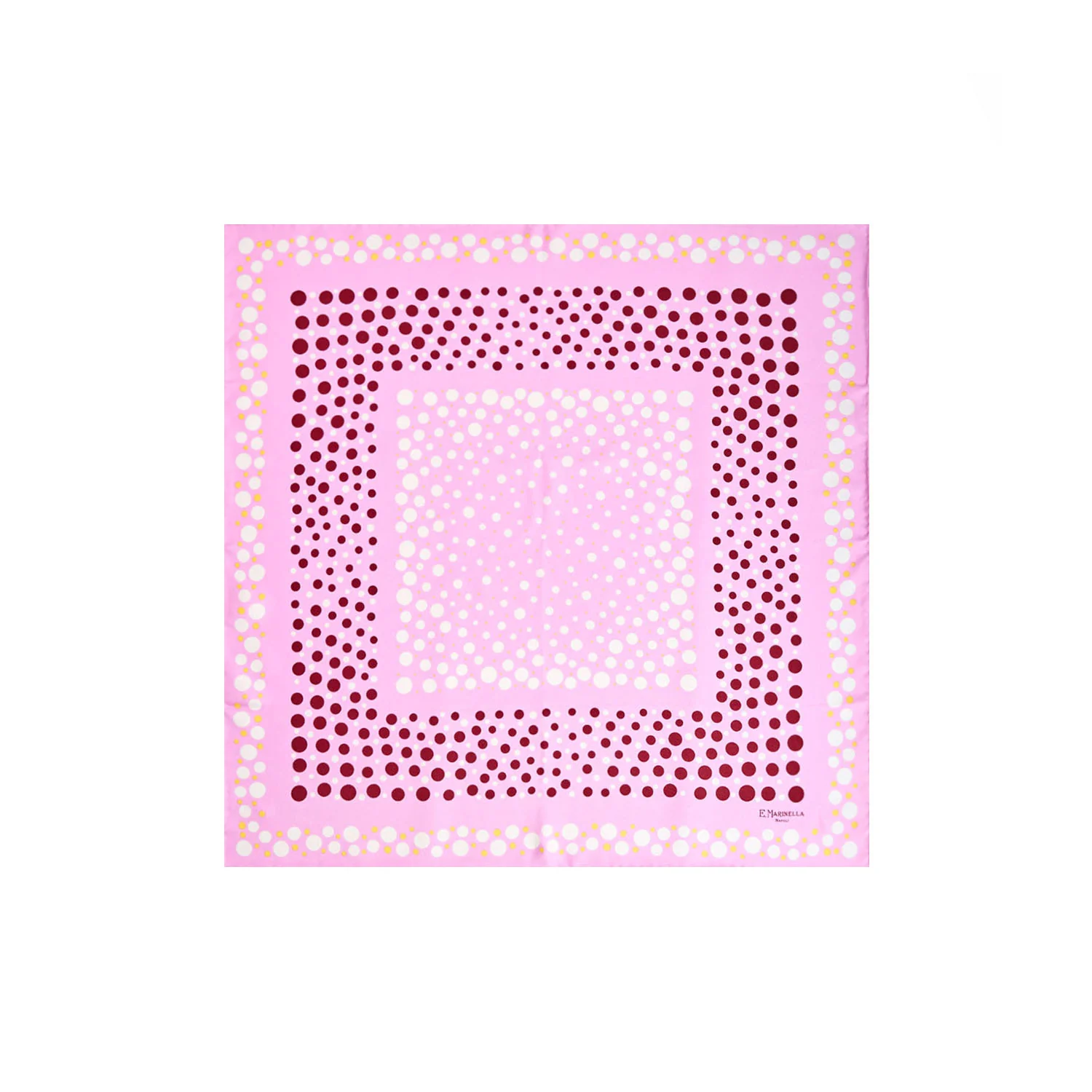 PINK SILK SCARF 65