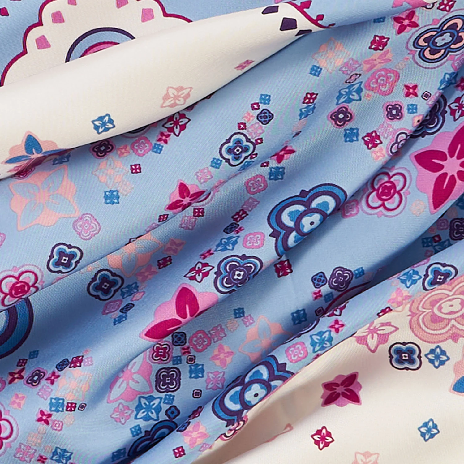 PINK SILK SCARF 90 - Image 4