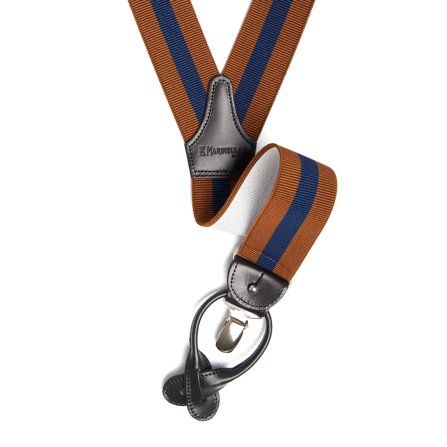 LIGHT BROWN AND BLUE BRACES - Image 2