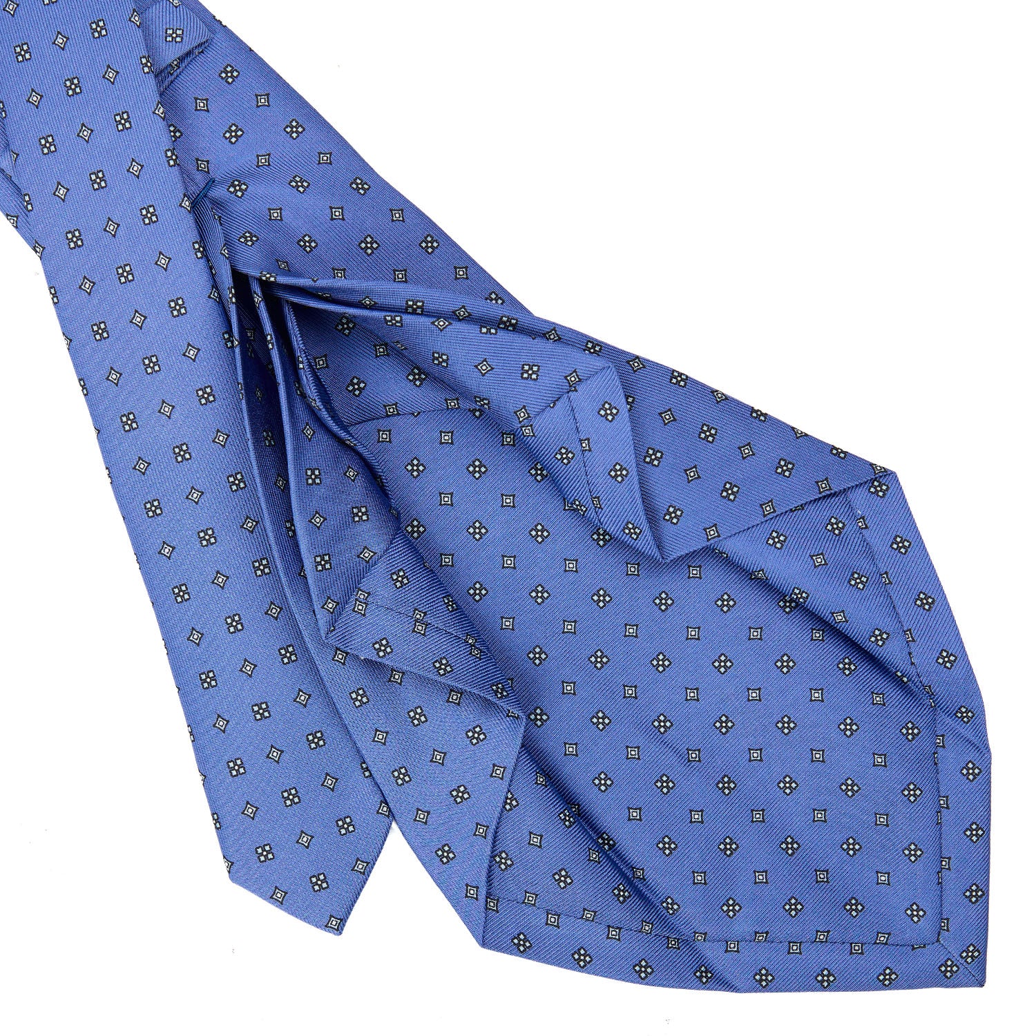 POWDER BLUE 7 FOLD SARTORIAL SILK TIE
