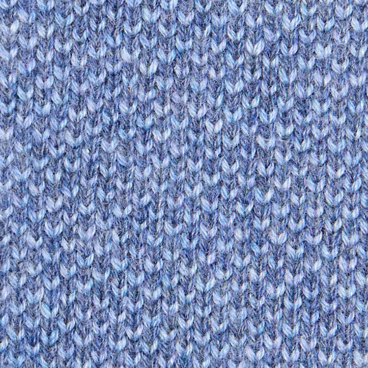 POWDER BLUE CASHMERE KNITTED TIE - Image 4