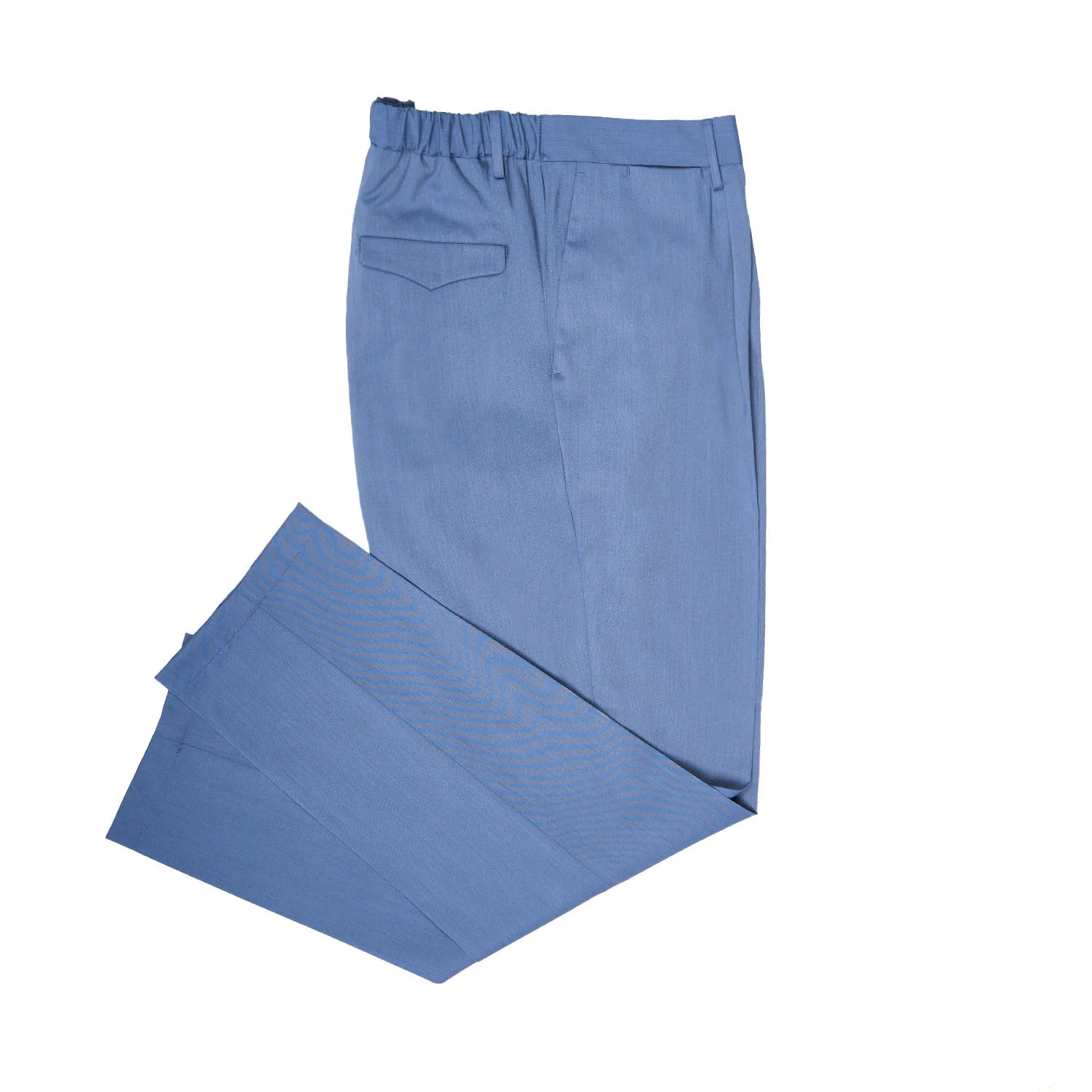 POWDER BLUE CHINO TROUSERS - Image 4