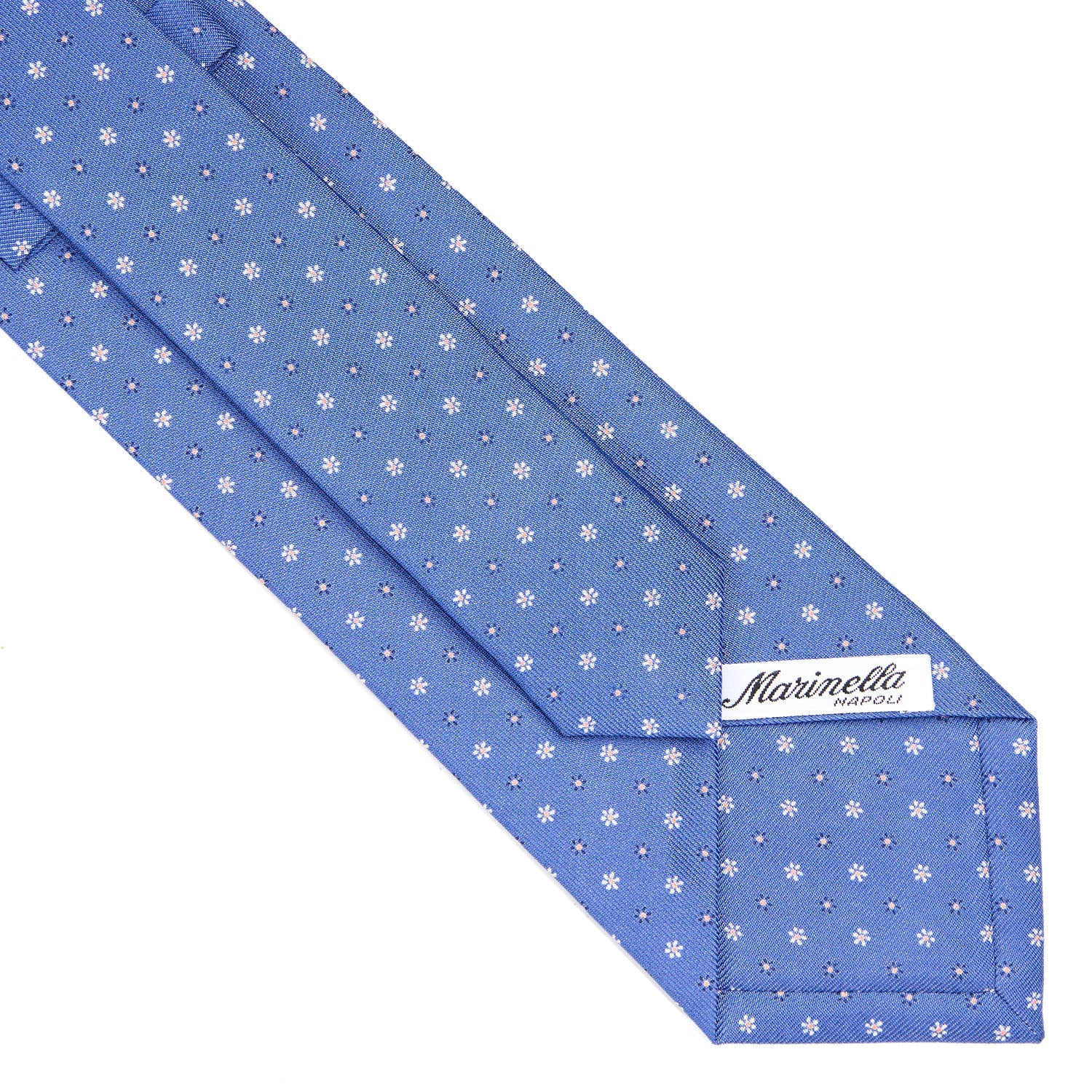 POWDER BLUE CLASSIC SILK TIE - Image 4