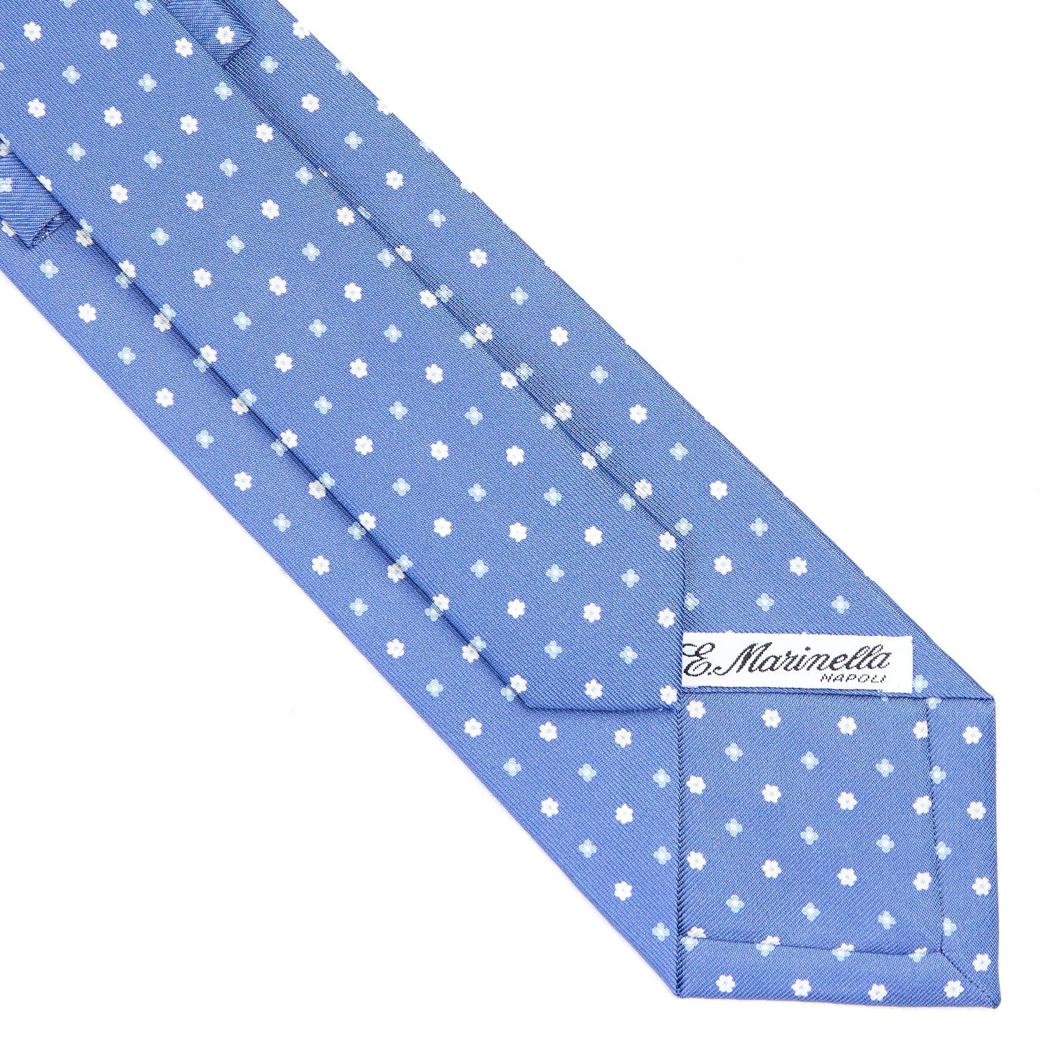POWDER BLUE CLASSIC SILK TIE - Image 4
