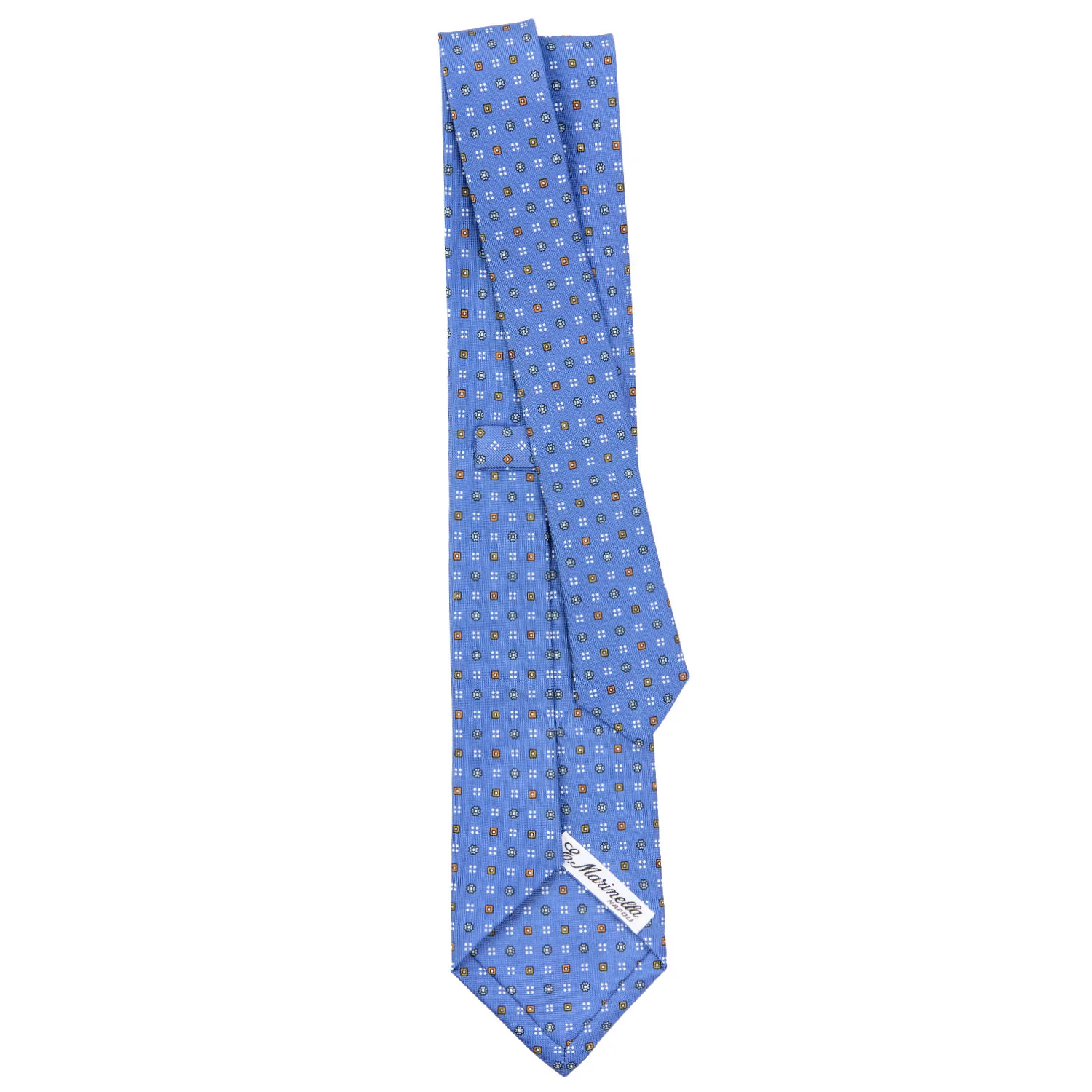 POWDER BLUE CLASSIC SILK TIE - Image 3
