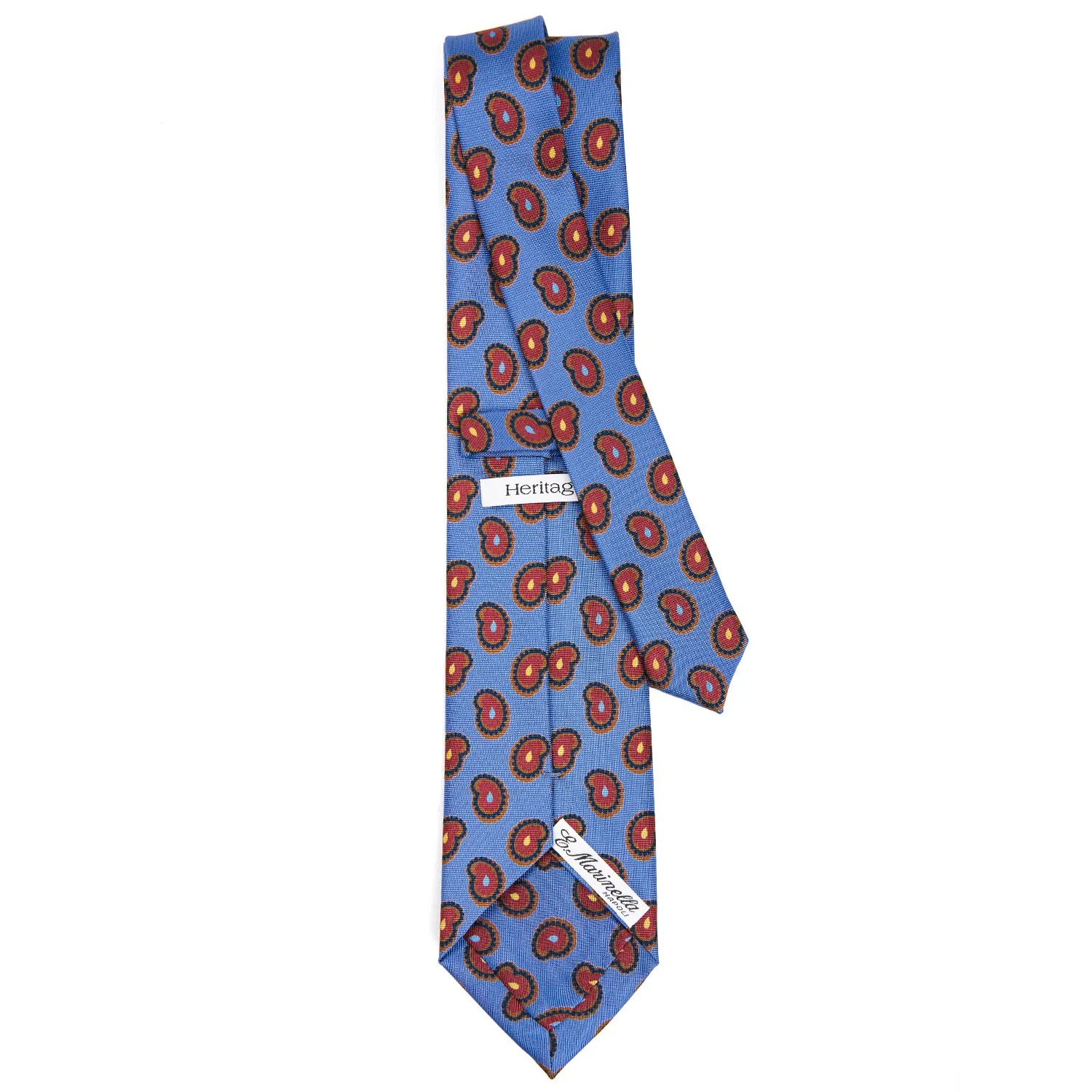 POWDER BLUE SILK TIE - Image 3