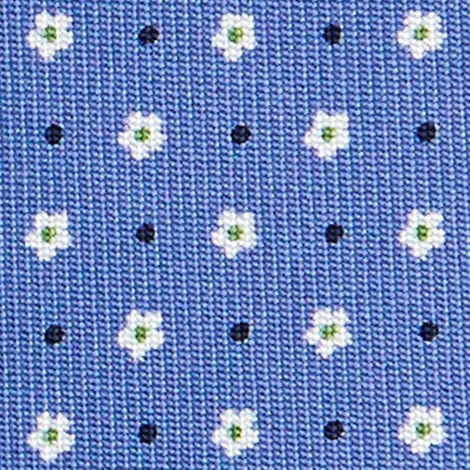 POWDER BLUE SARTORIAL 7 CM SILK TIE - Image 5