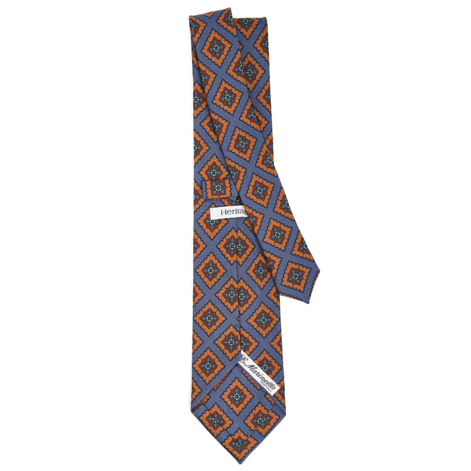 POWDER BLUE SILK TIE - Image 3