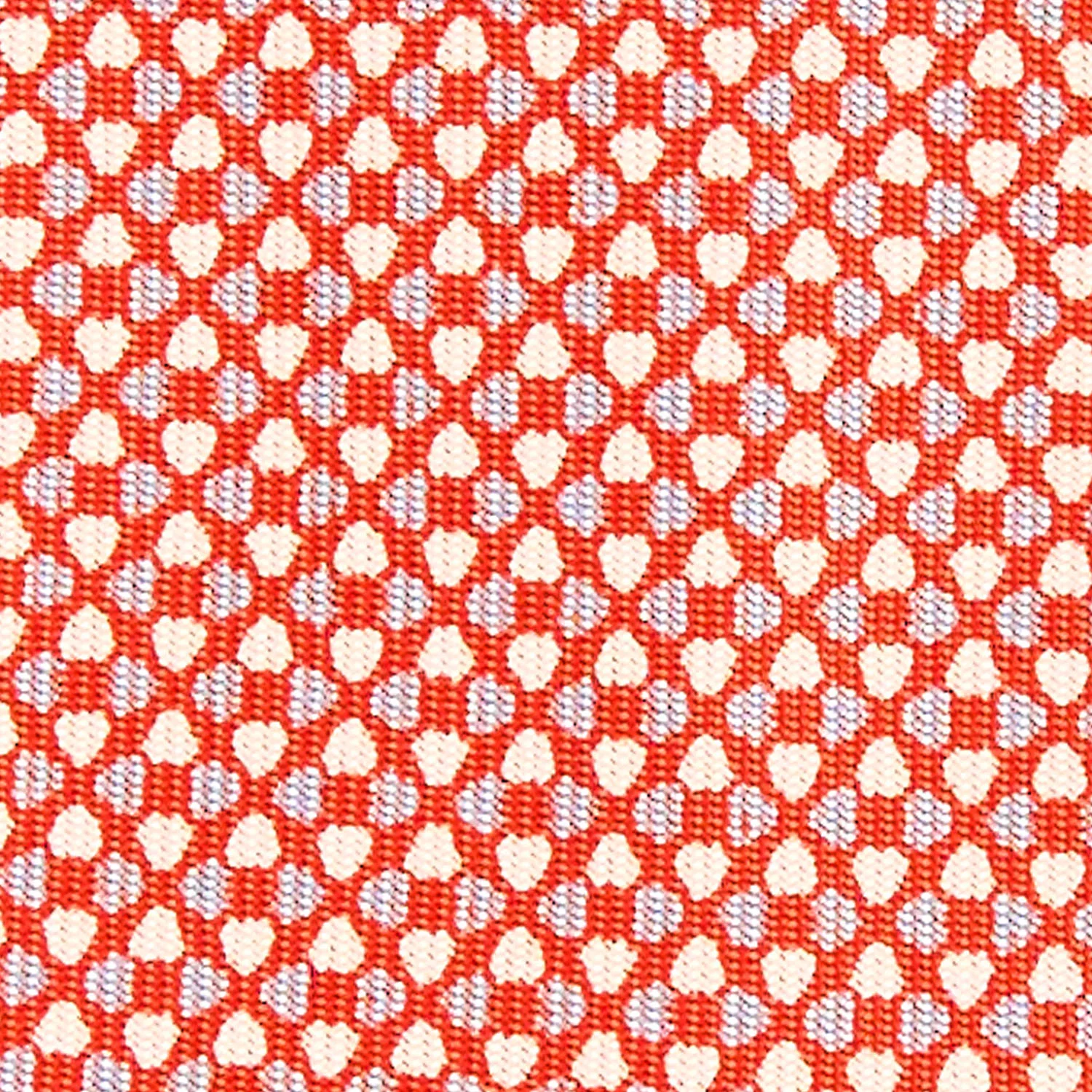 RED 5 FOLD SARTORIAL SILK TIE - Image 4