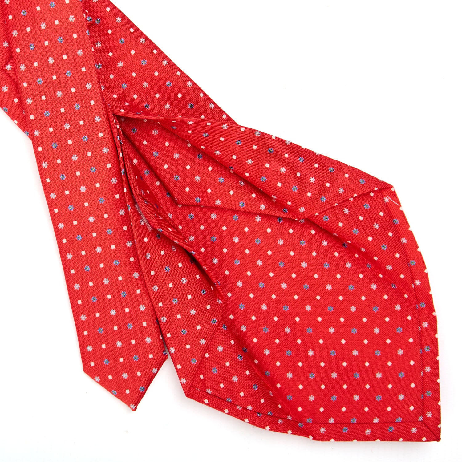 RED 5 FOLD SARTORIAL SILK TIE