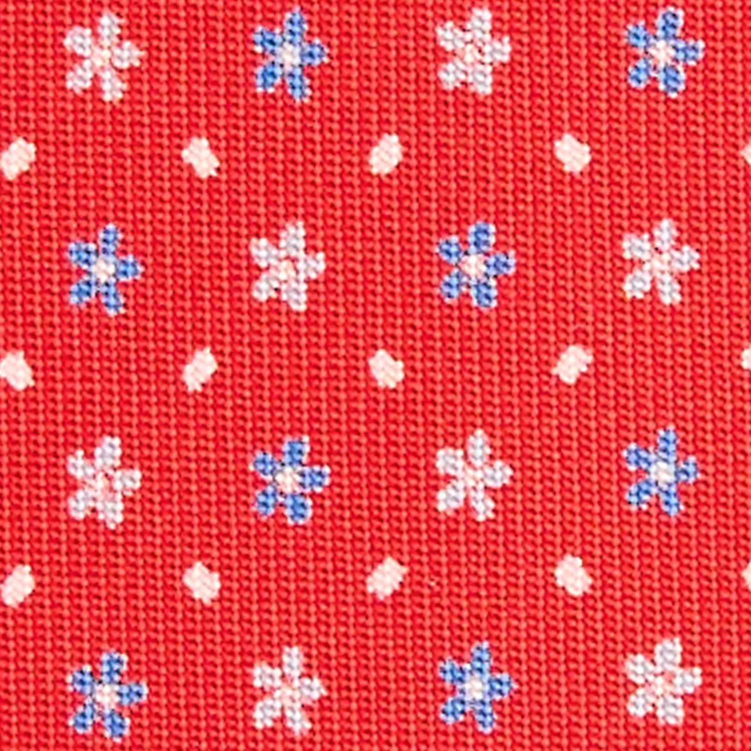 RED CLASSIC SILK TIE - Image 5