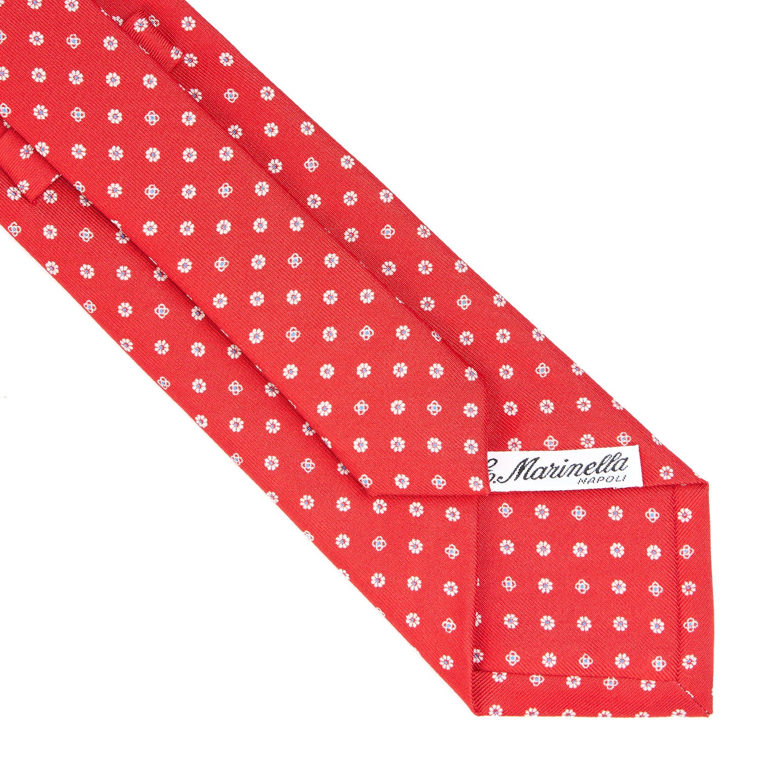 RED CLASSIC SILK TIE - Image 4