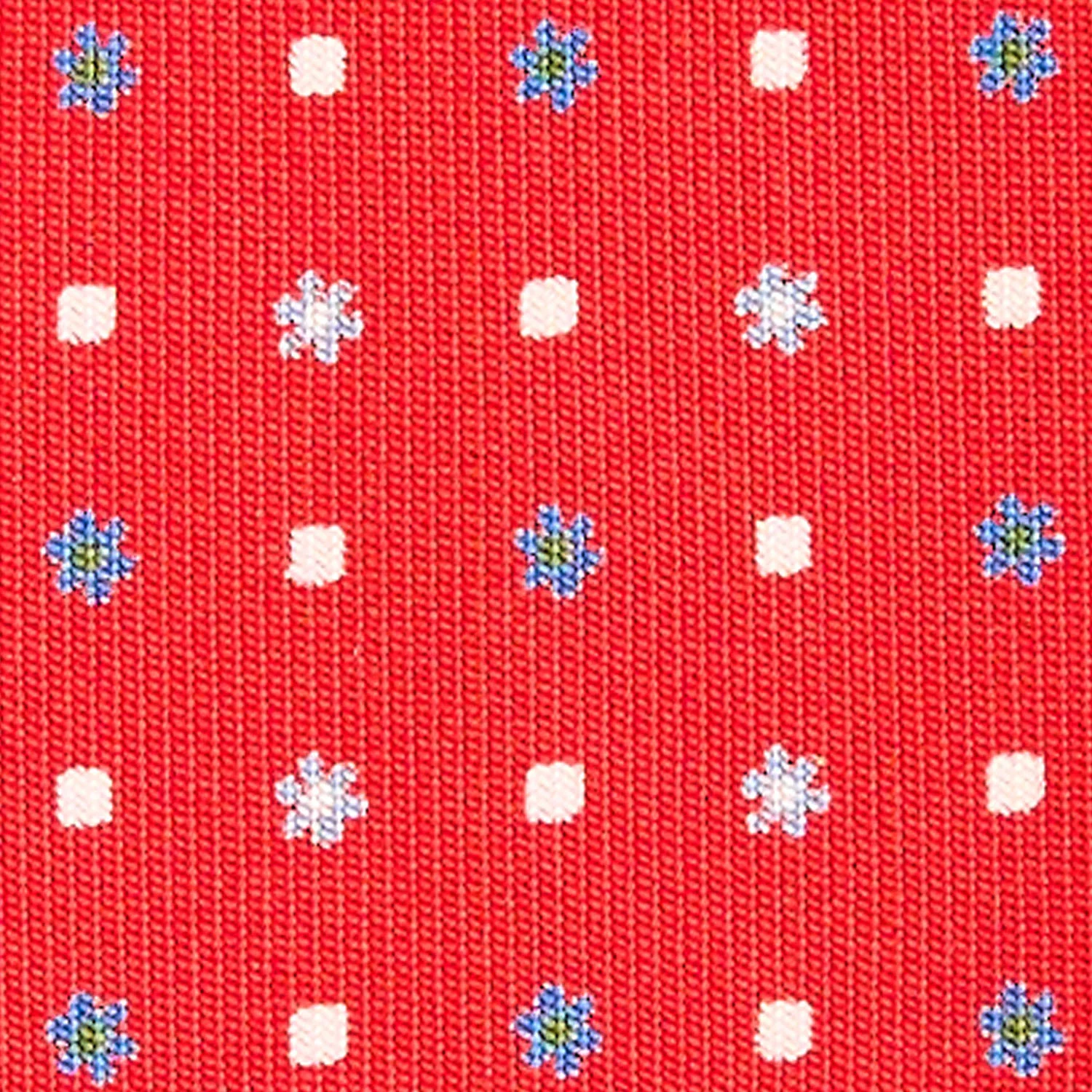 RED CLASSIC SILK TIE - Image 5