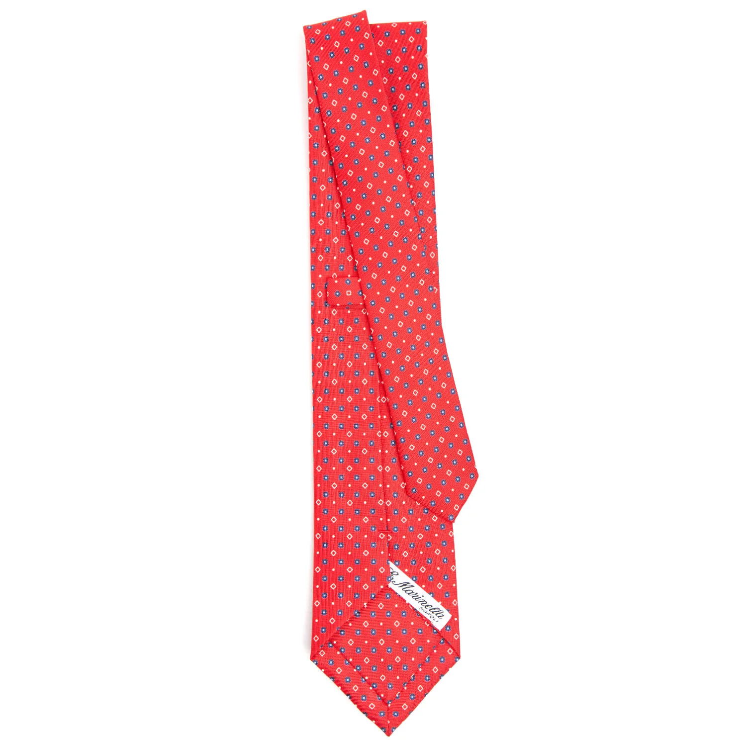 RED CLASSIC SILK TIE - Image 3