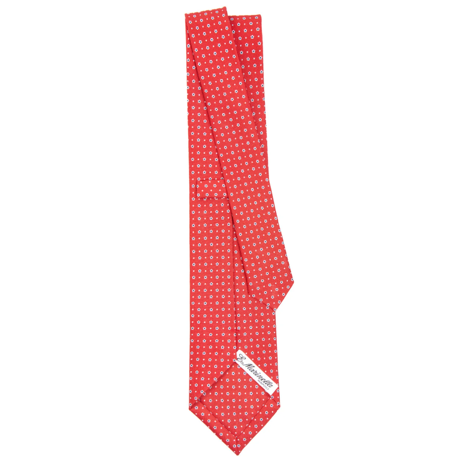 RED CLASSIC SILK TIE - Image 3
