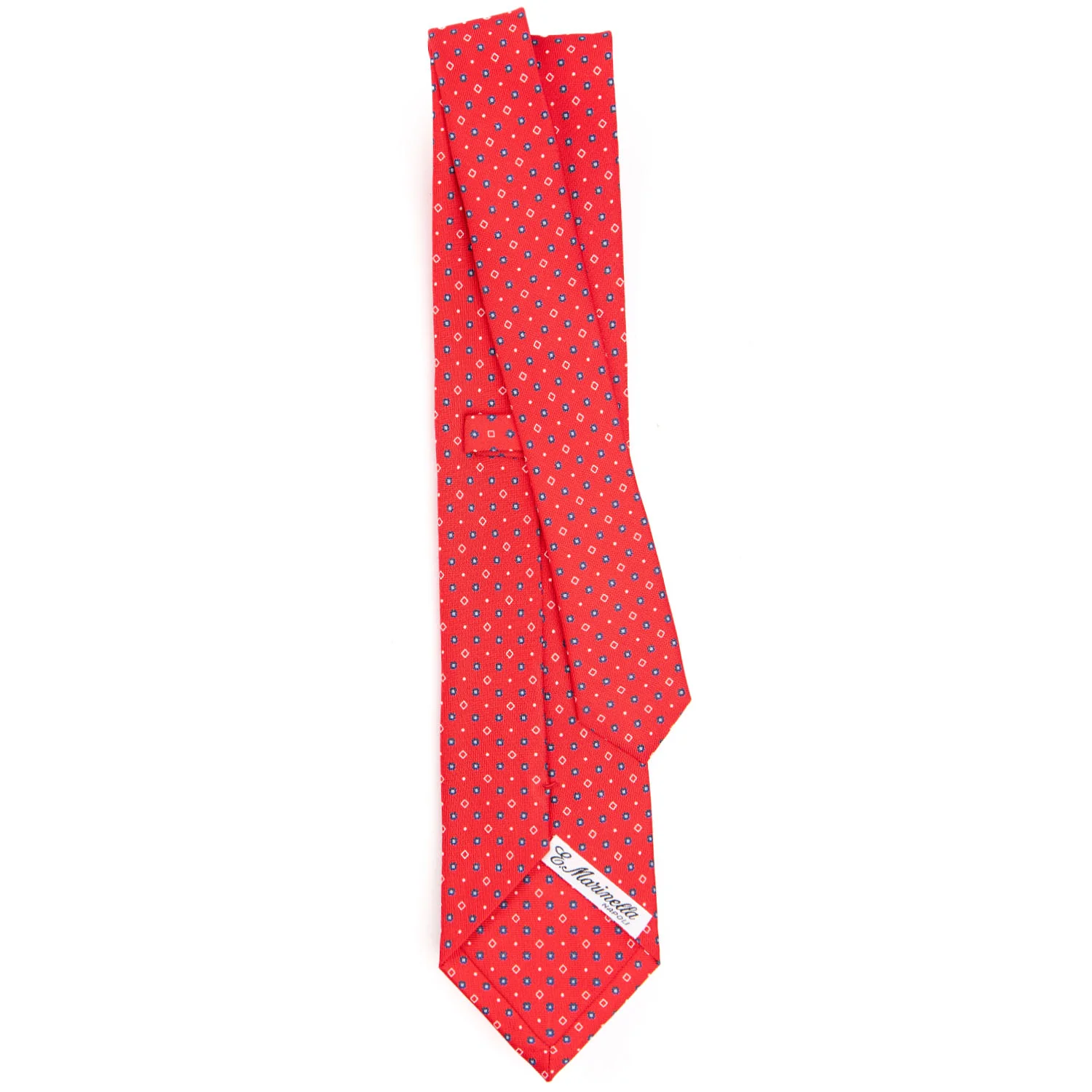 RED CLASSIC SILK TIE - Image 3