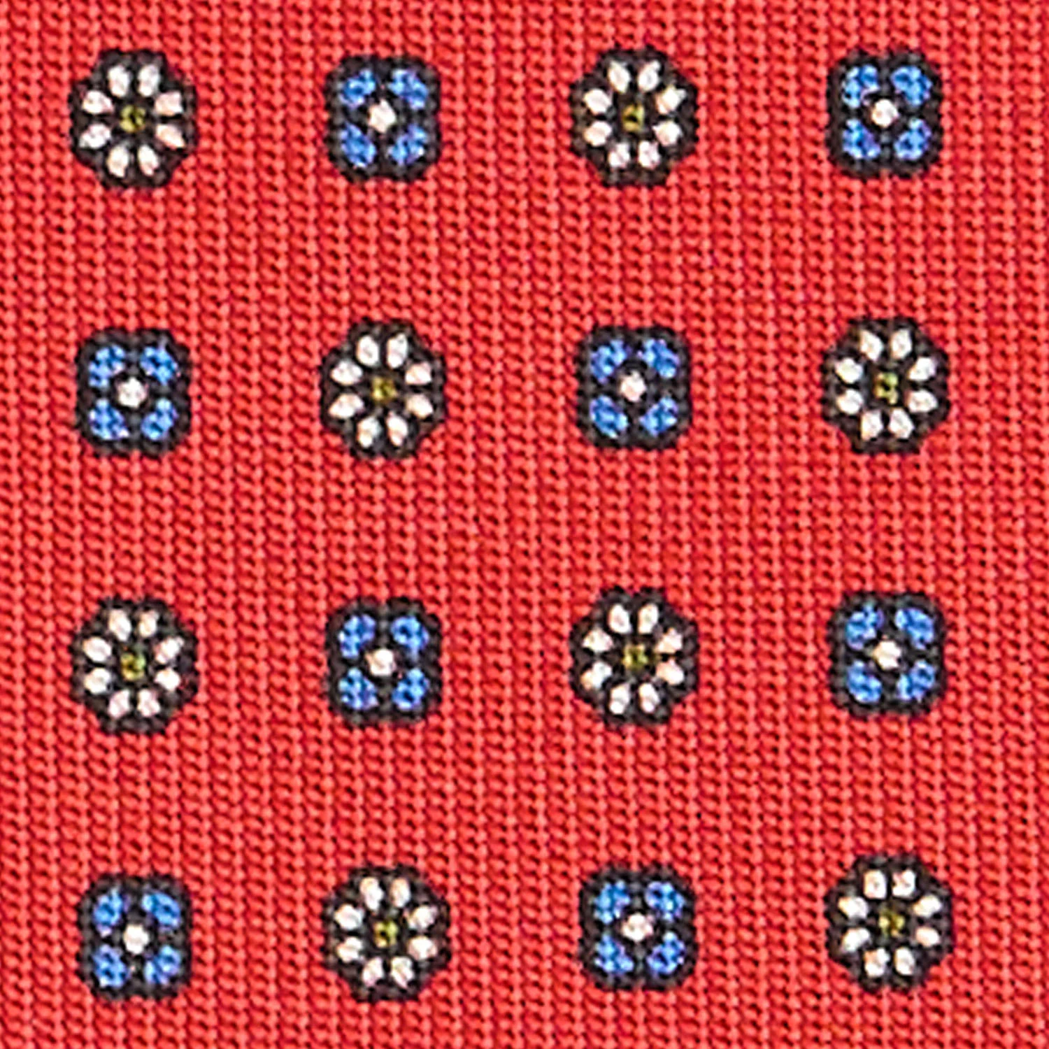 RED CLASSIC SILK TIE - Image 5