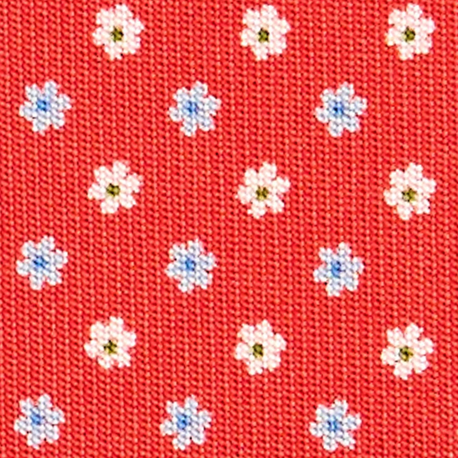 RED CLASSIC SILK TIE - Image 5