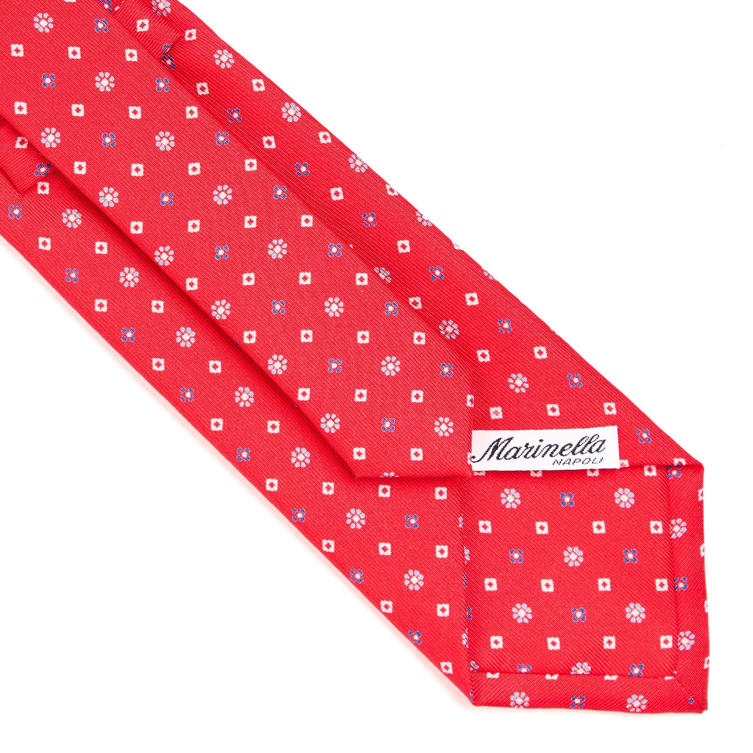 RED CLASSIC SILK TIE - Image 4