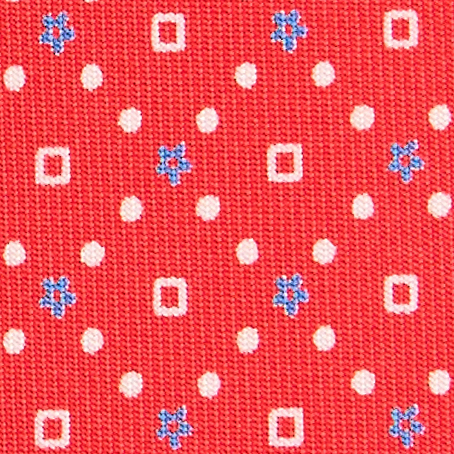 RED EXTRA LONG SARTORIAL SILK TIE - Image 5