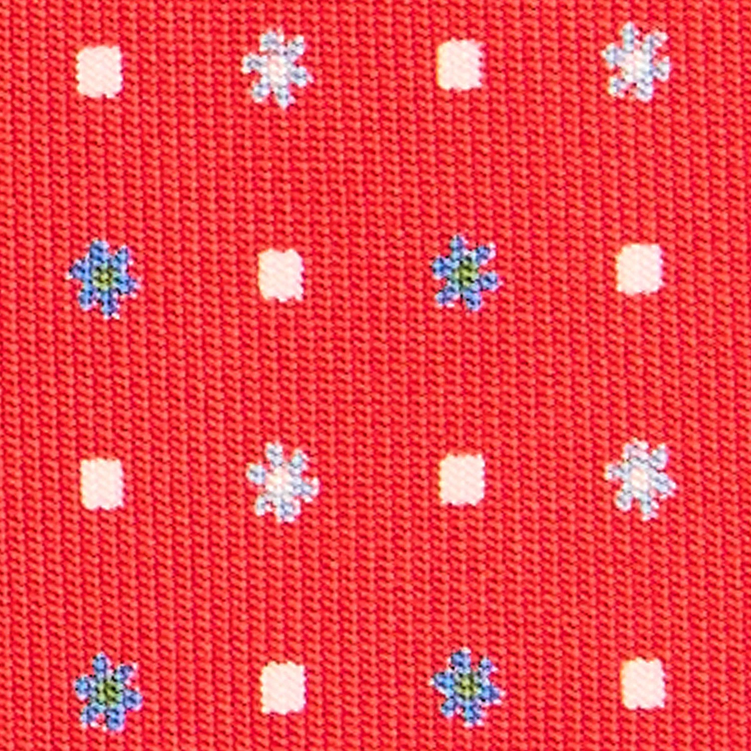 RED EXTRA LONG SARTORIAL SILK TIE - Image 5