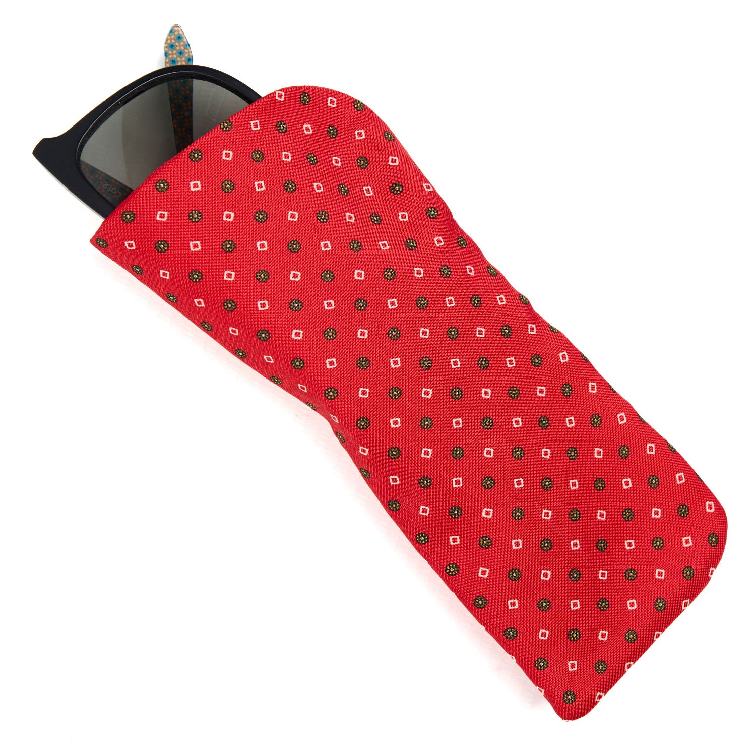 RED GLASSES CASE