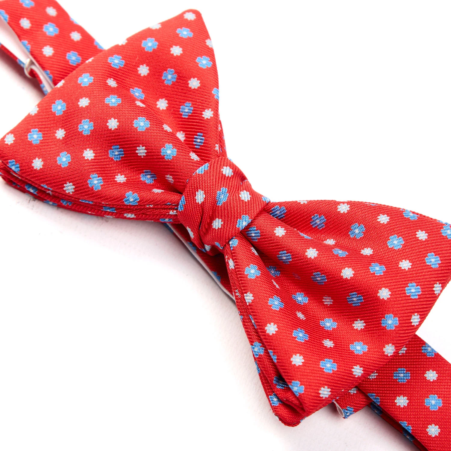 RED PRE-KNOTTED BOWTIE - Image 2