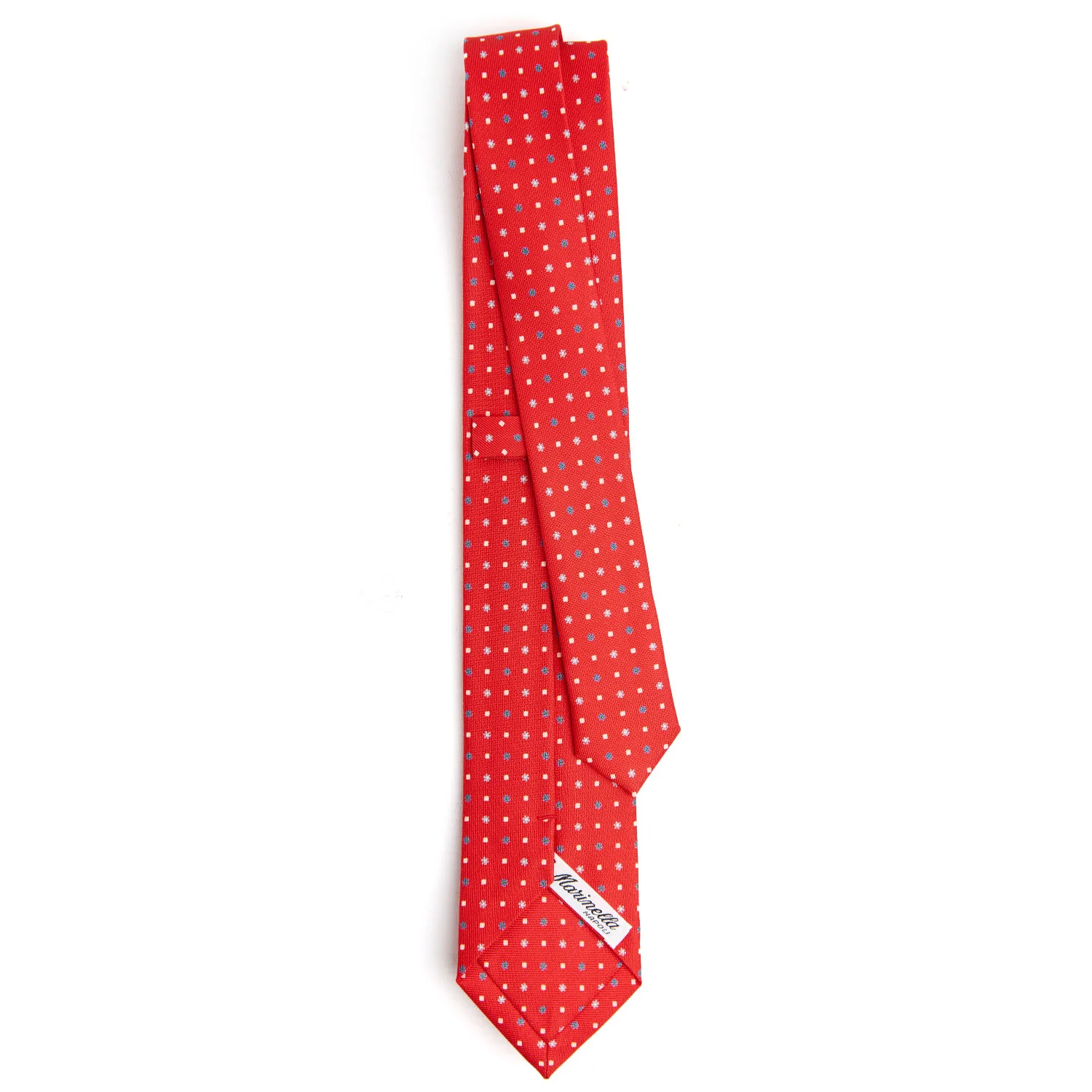 RED SARTORIAL 7 CM SILK TIE - Image 3