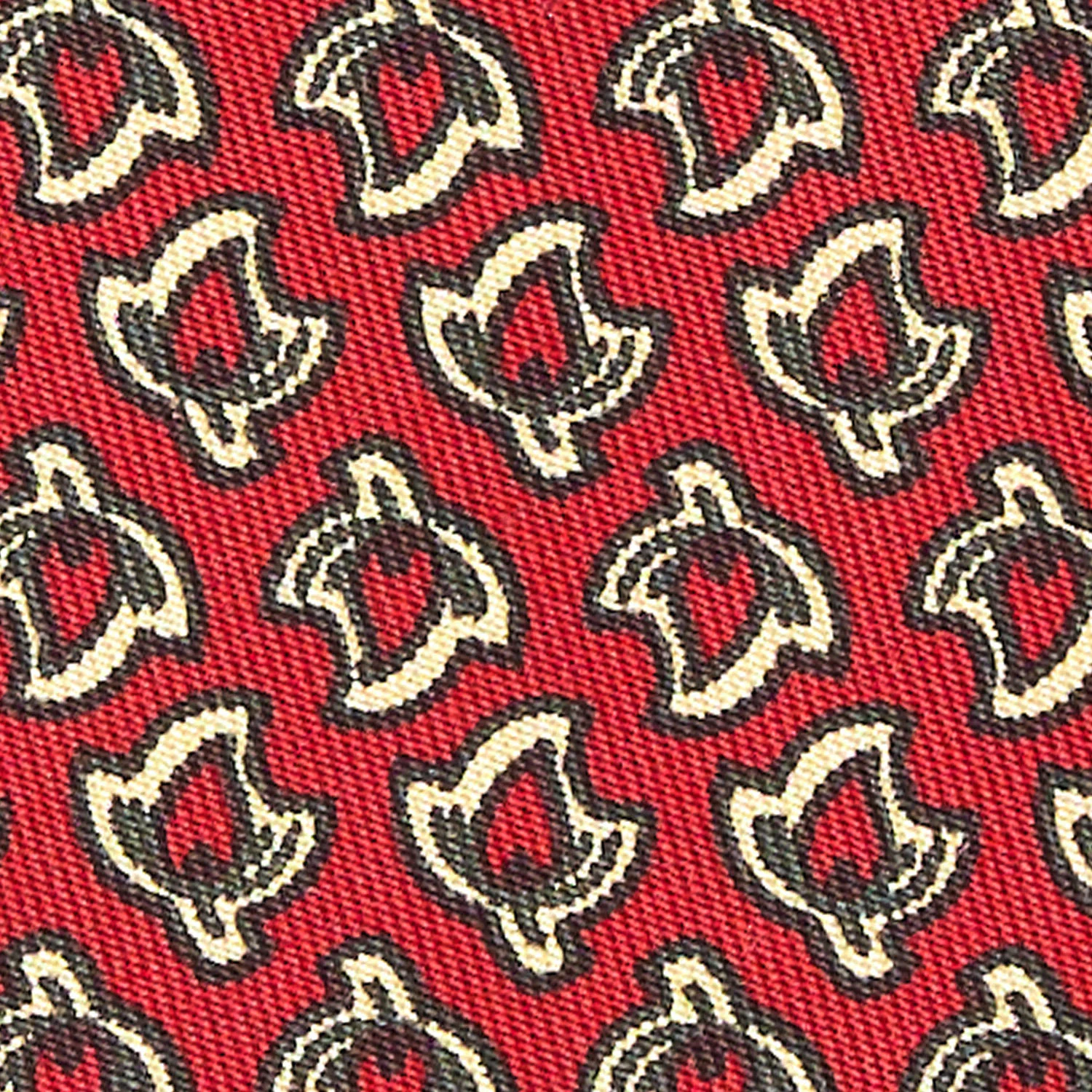 RED SILK TIE - Image 4