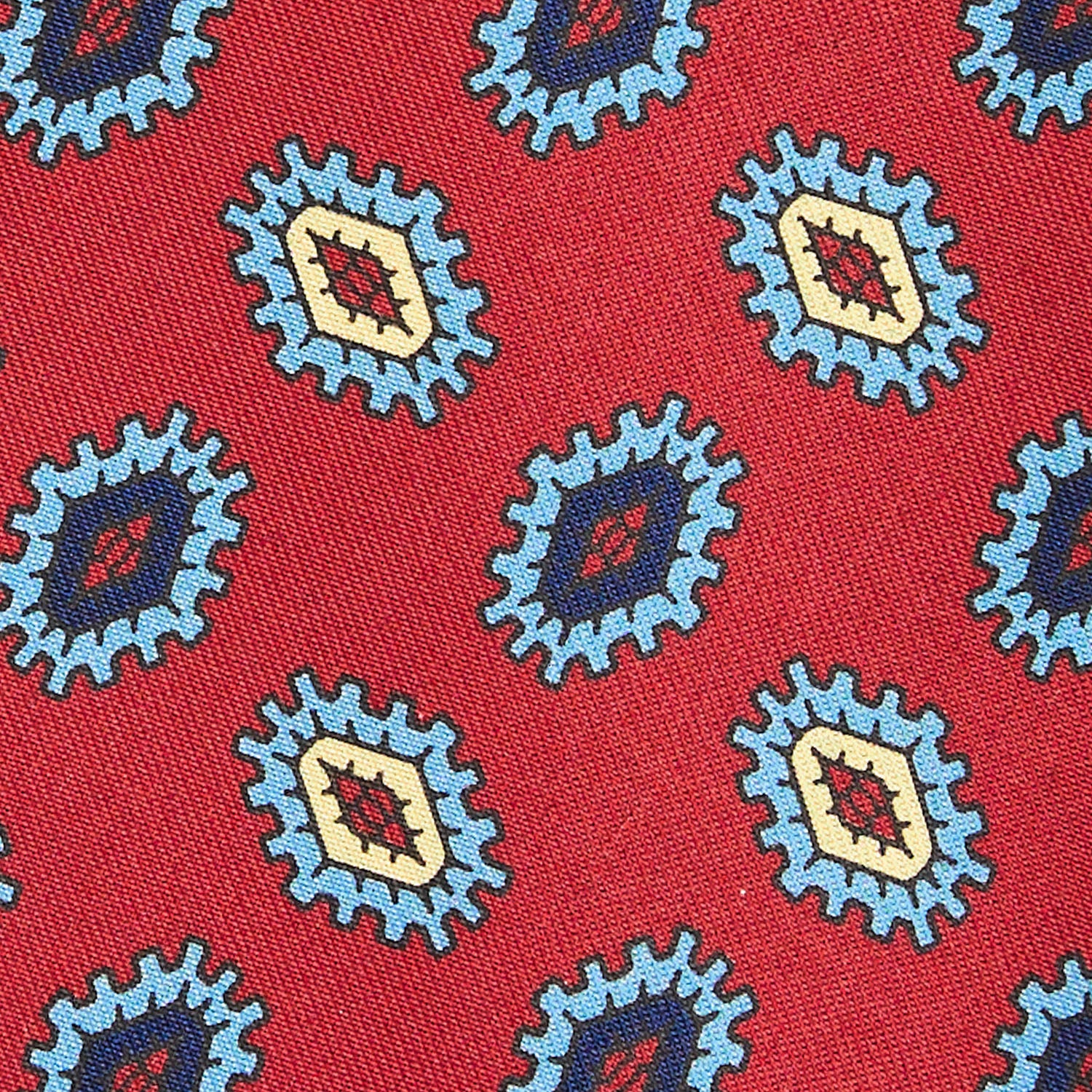 RED SILK TIE - Image 4