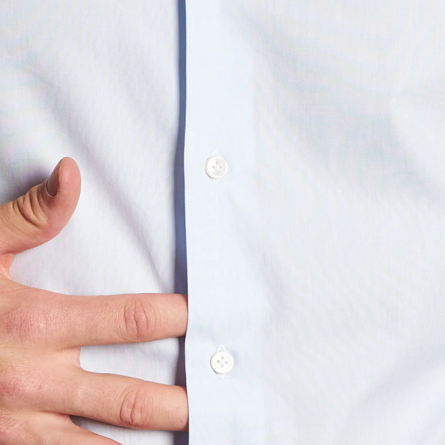 REGULAR LIGHT BLUE CLASSIC SHIRT - Image 4