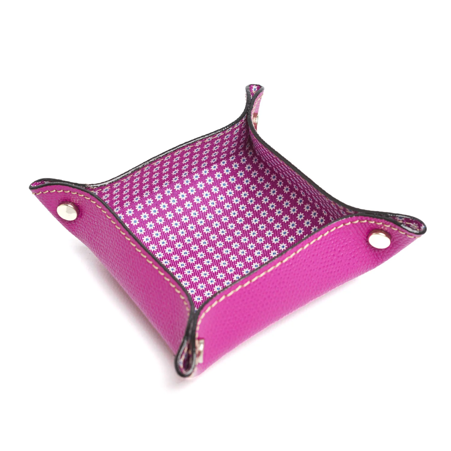 FUCHSIA SMALL LEATHER VIDE POCHE - Image 3
