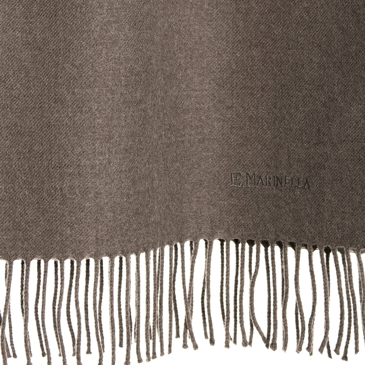TAUPE SOLID SCARF - Image 3