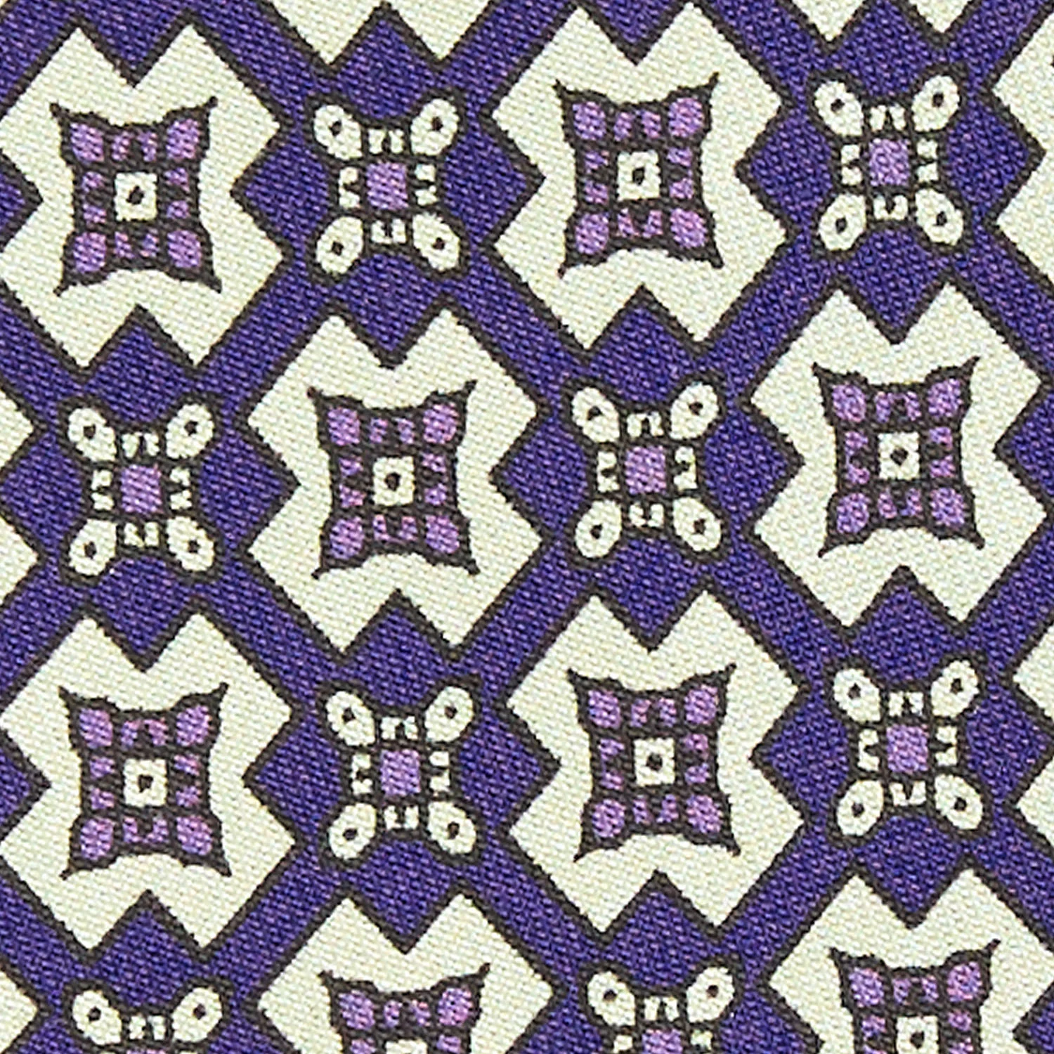 VIOLET SILK TIE - Image 4