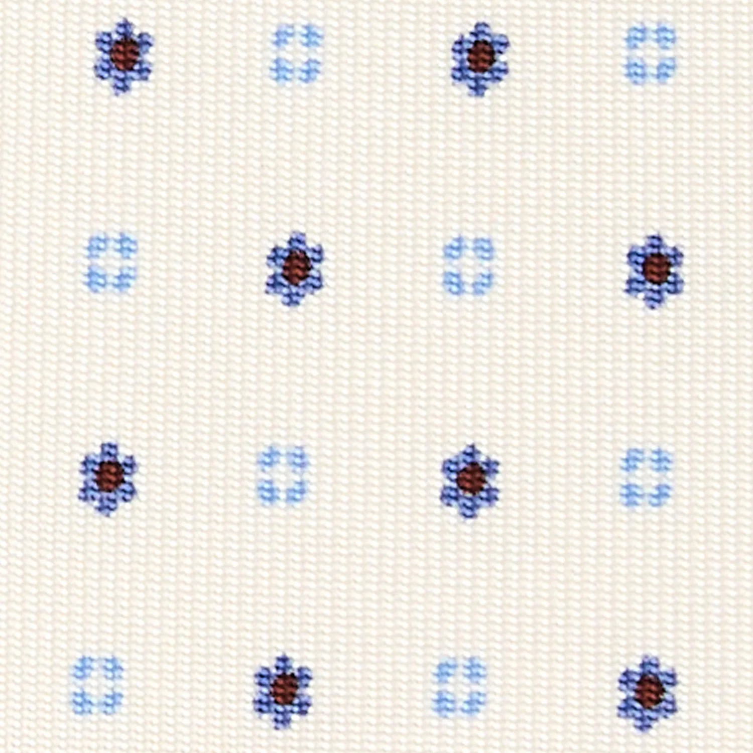 WHITE SARTORIAL 7 CM SILK TIE - Image 5