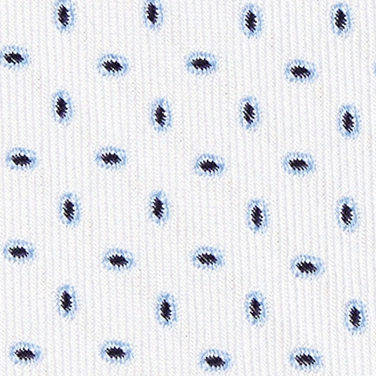 WHITE SARTORIAL JACQUARD SILK TIE - Image 5