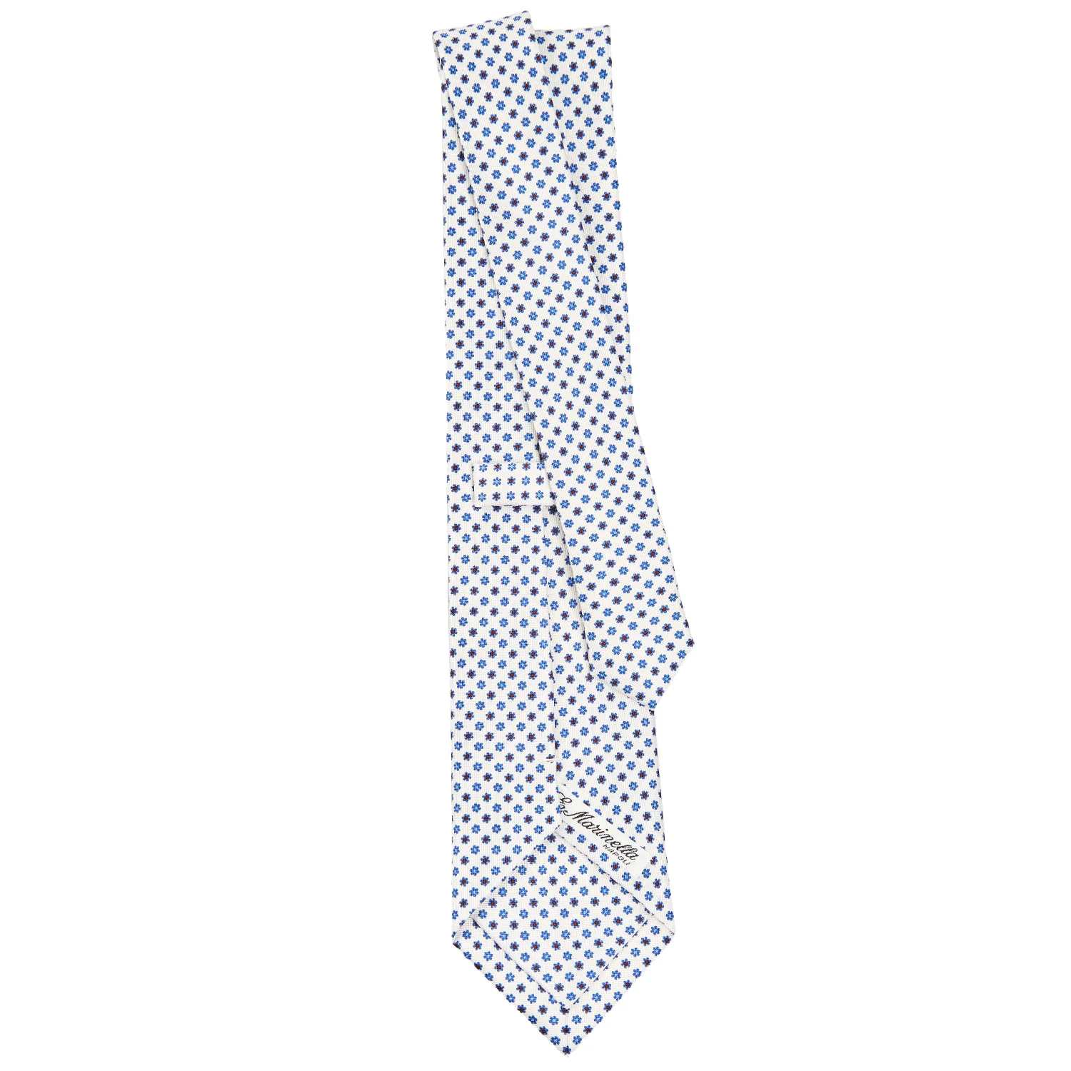 WHITE SARTORIAL CLASSIC SILK TIE - Image 3