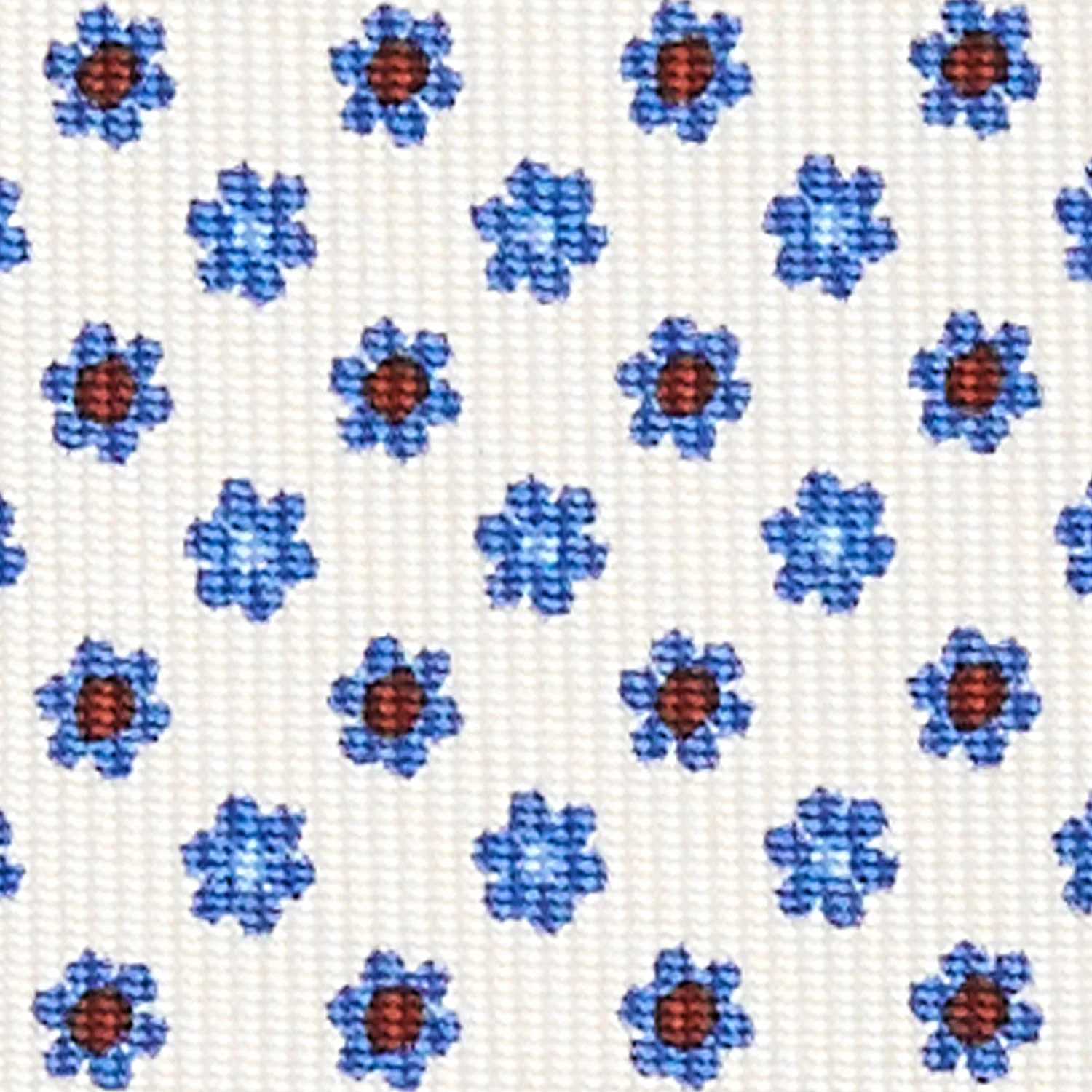 WHITE SARTORIAL CLASSIC SILK TIE - Image 5