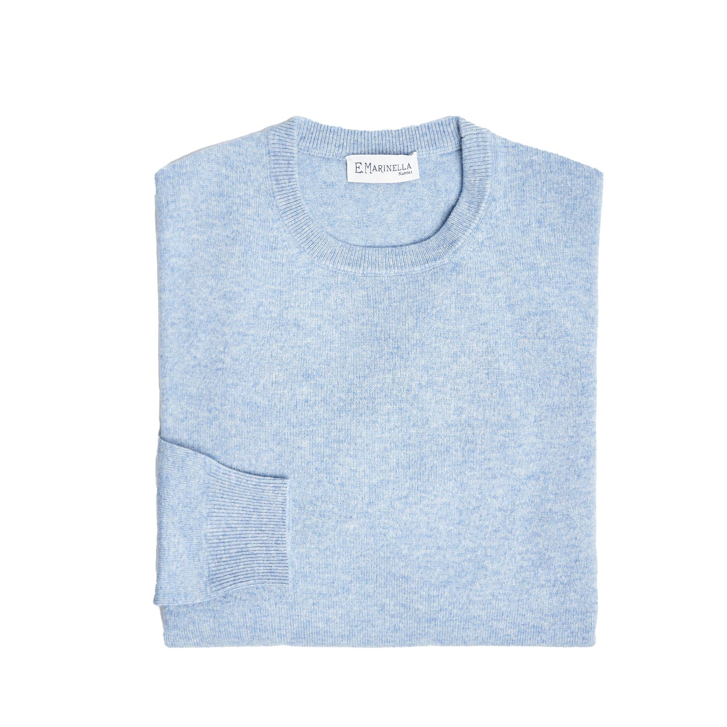 LIGHT BLUE CREWNECK SWEATER - Image 3