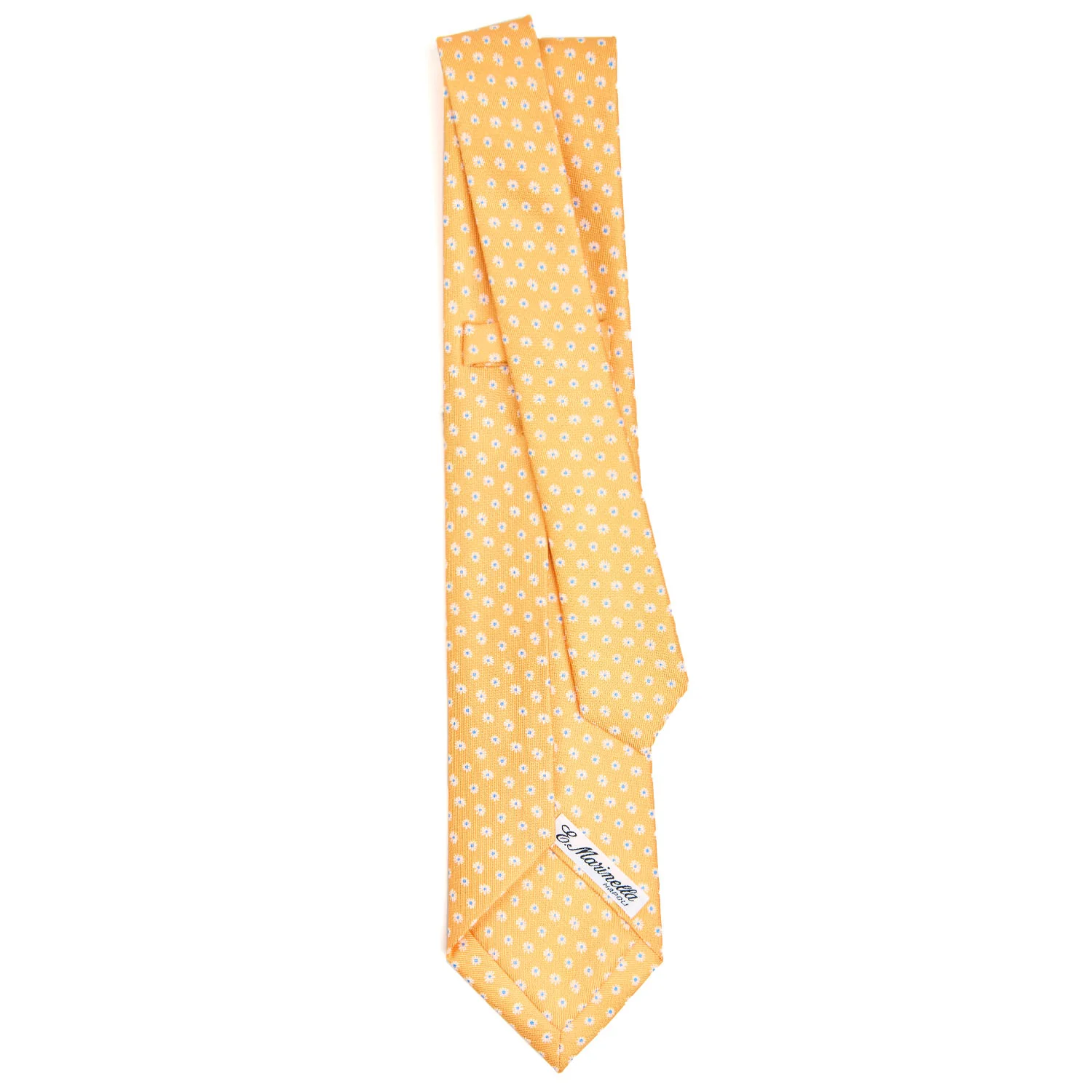 YELLOW 5 FOLD SARTORIAL SILK TIE - Image 3