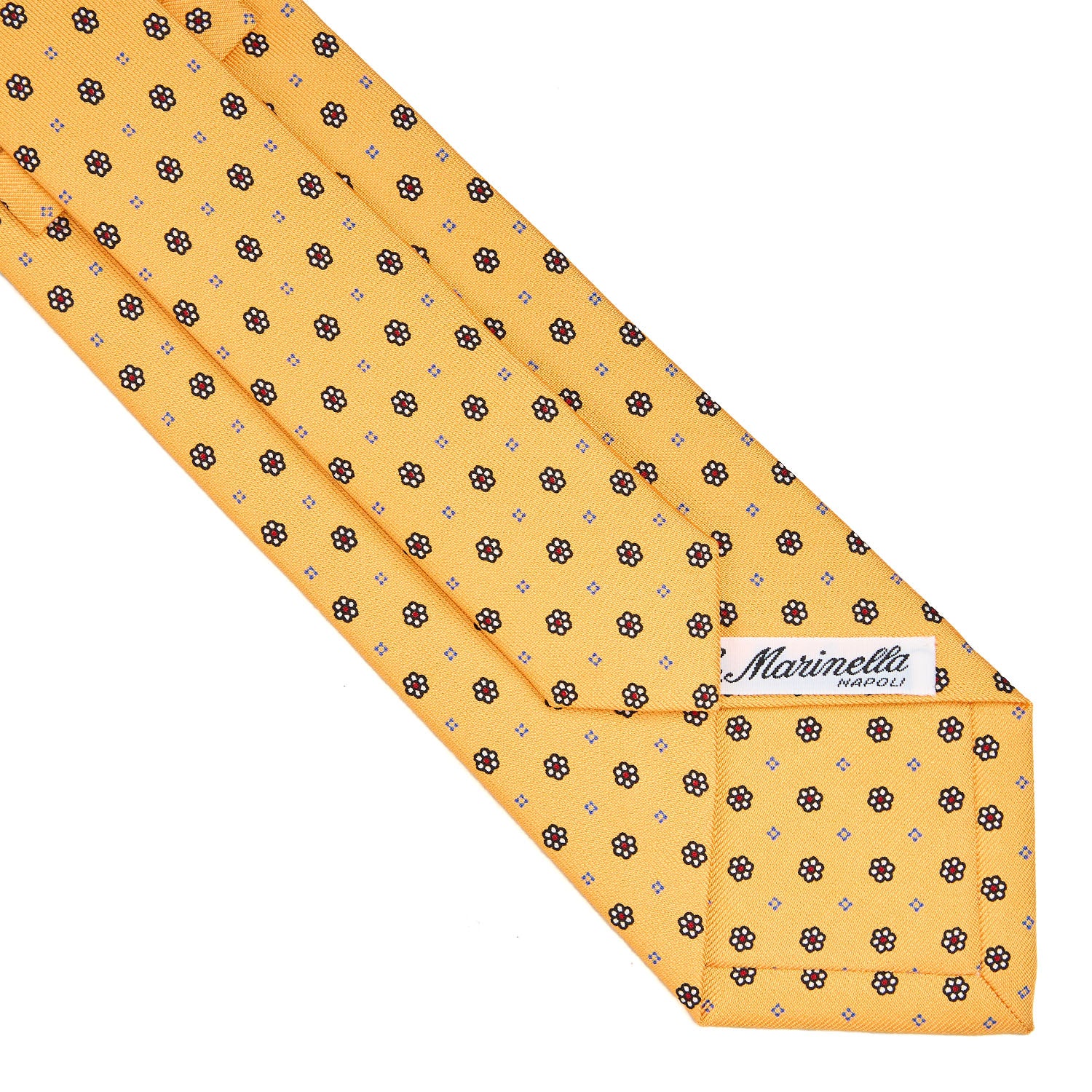 YELLOW CLASSIC SILK TIE - Image 4