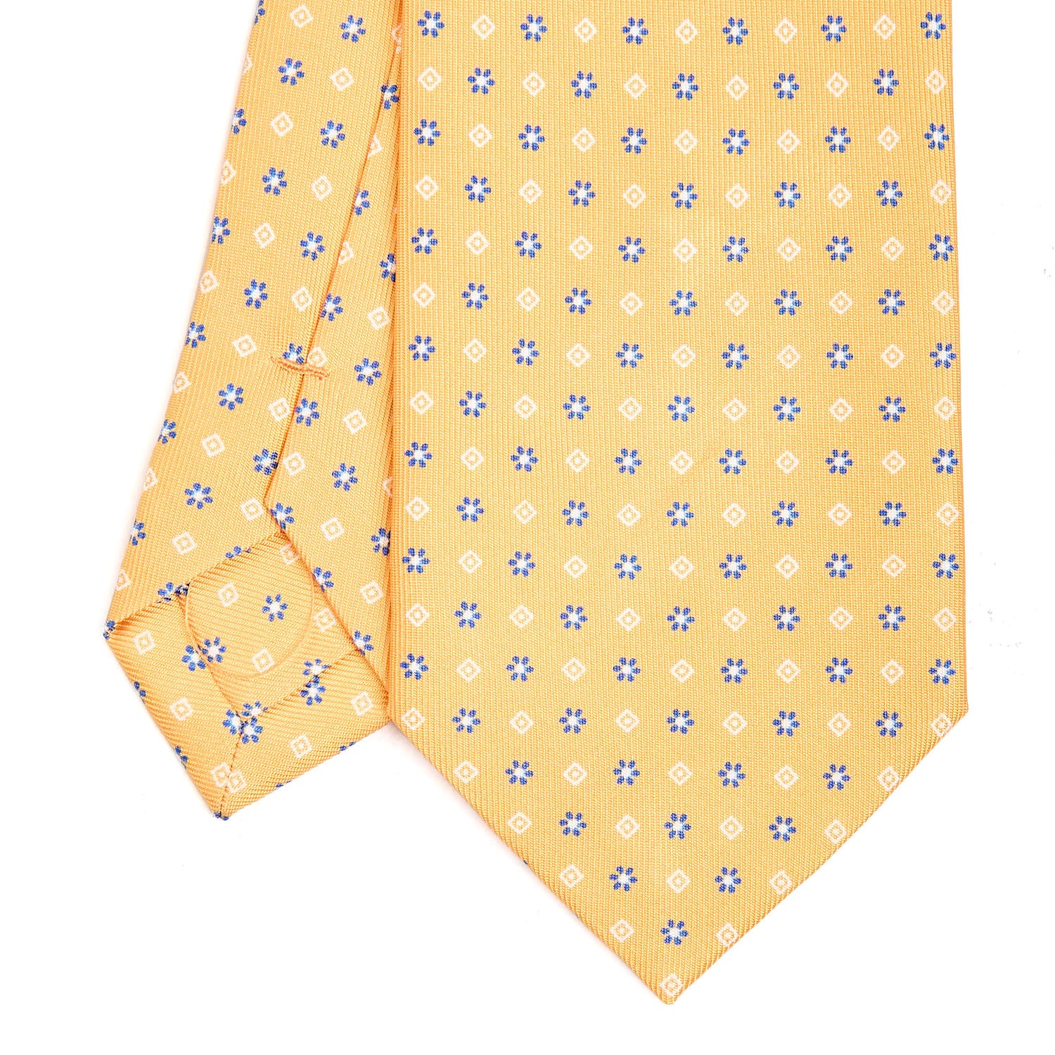 YELLOW CLASSIC SILK TIE