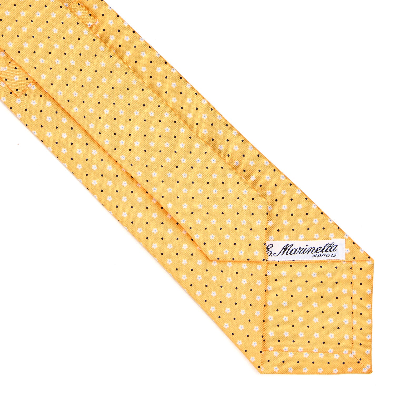 YELLOW CLASSIC SILK TIE - Image 4