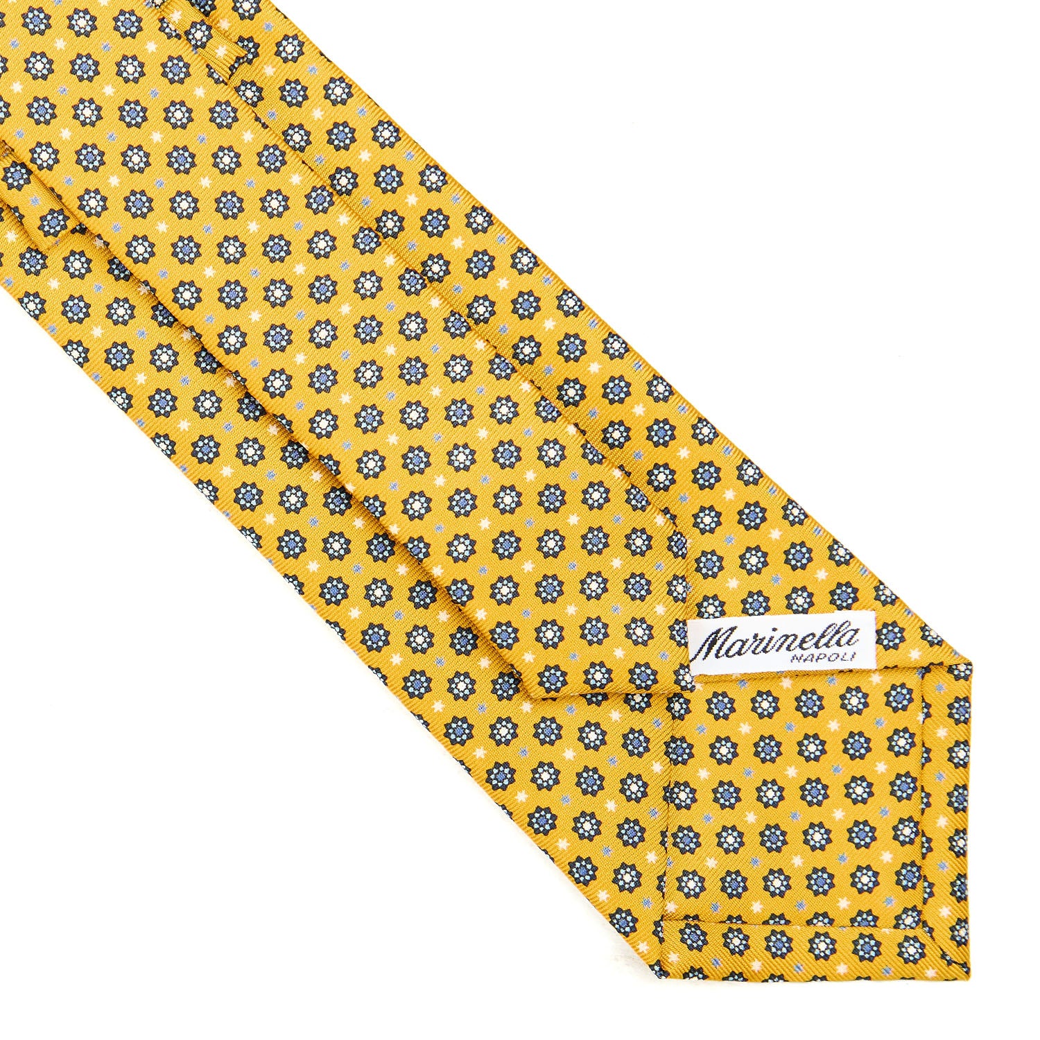 YELLOW CLASSIC SILK TIE - Image 4