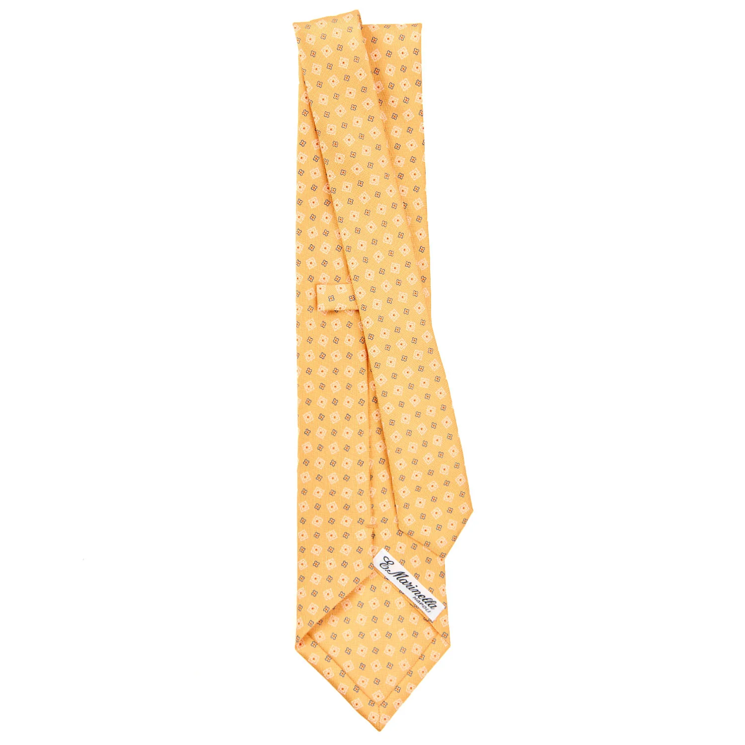 YELLOW CLASSIC SILK TIE - Image 3