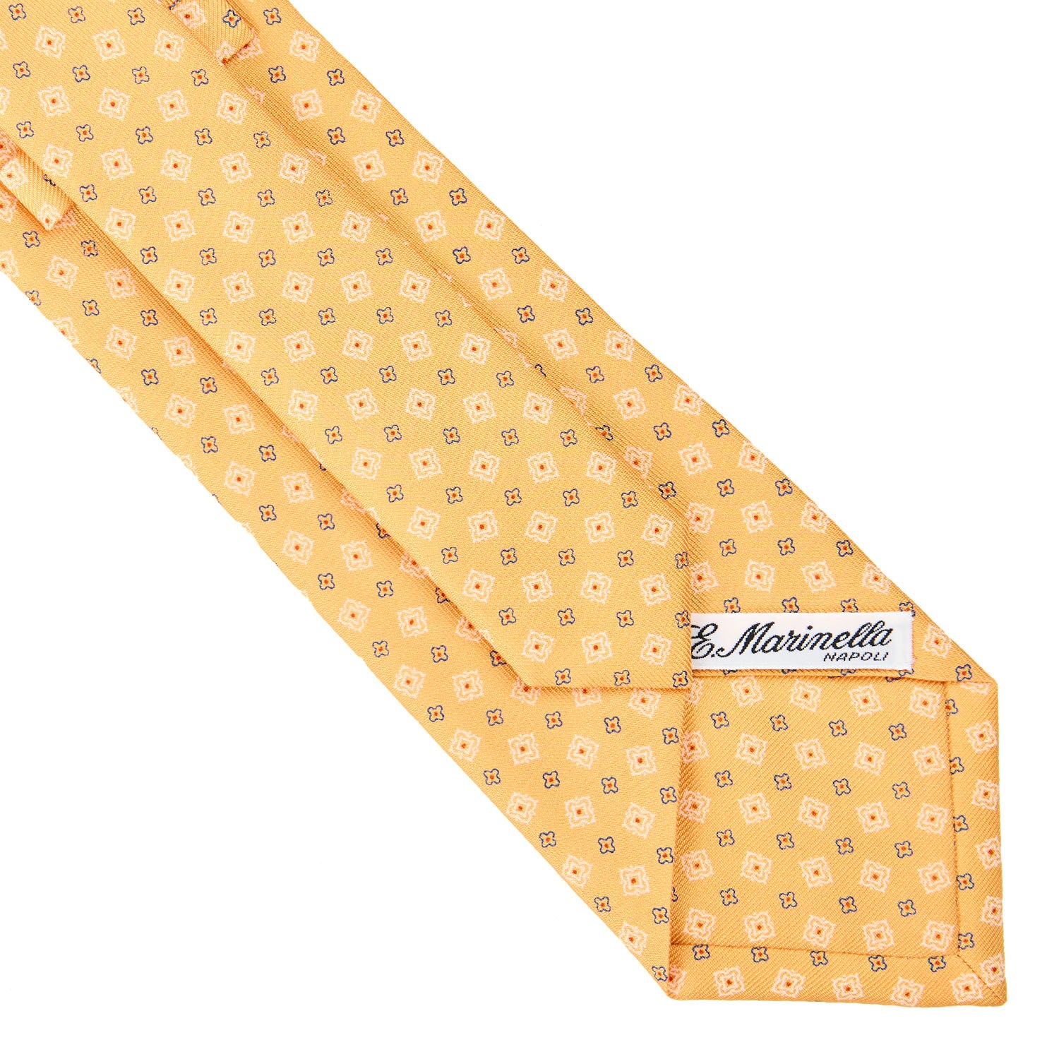 YELLOW CLASSIC SILK TIE - Image 4