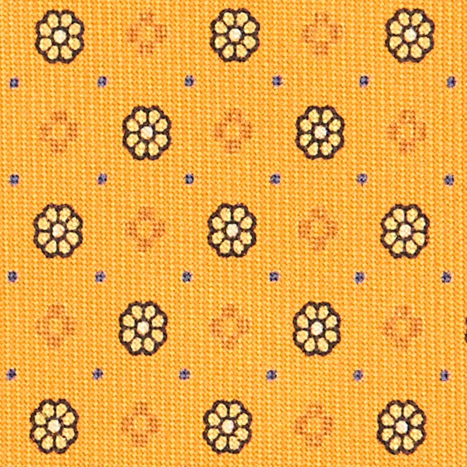 YELLOW CLASSIC SILK TIE - Image 5